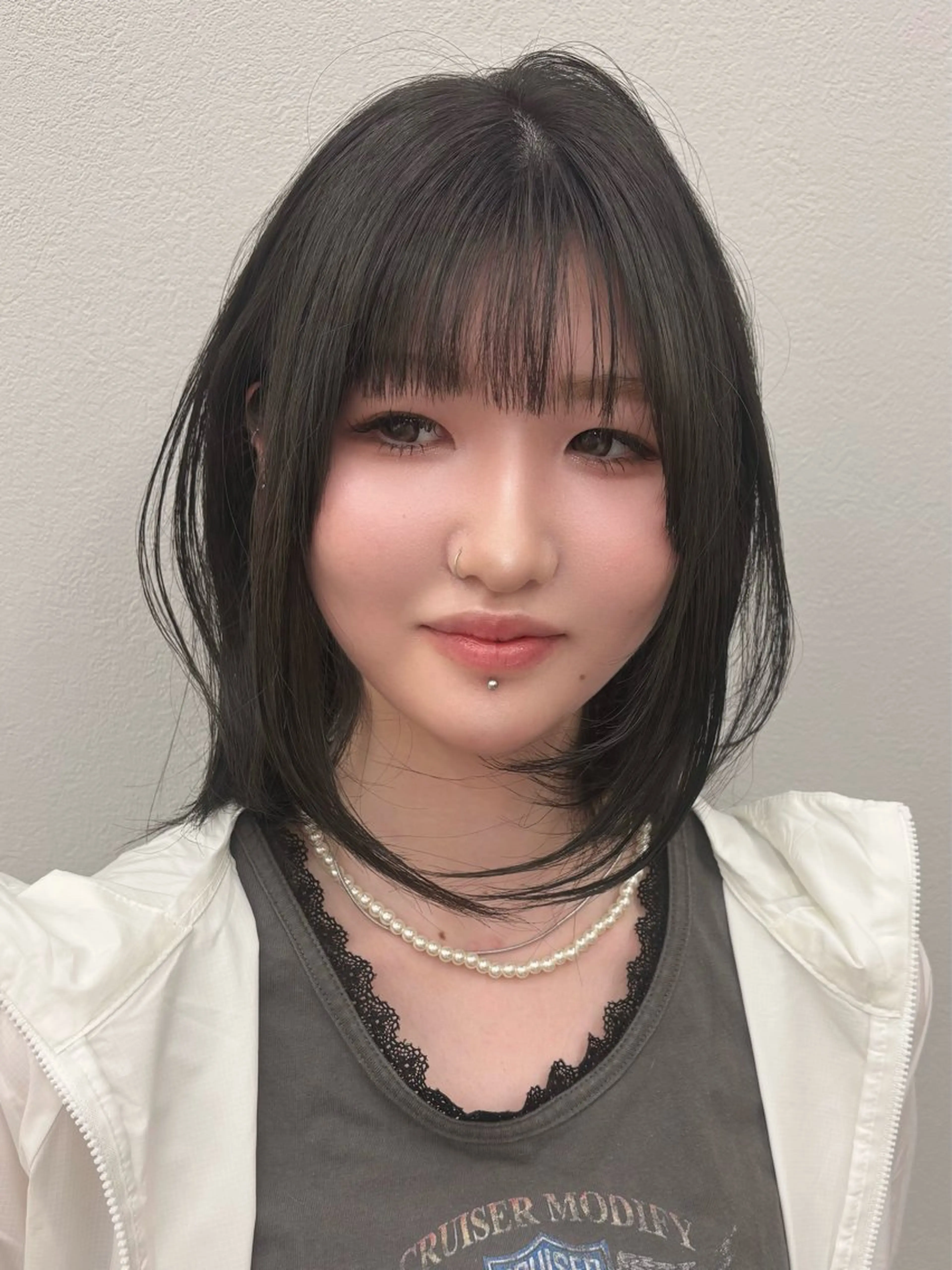 ミディアム 似合わせショート🌿 ボブ🫧 乾辺真悠子のヘアスタイル