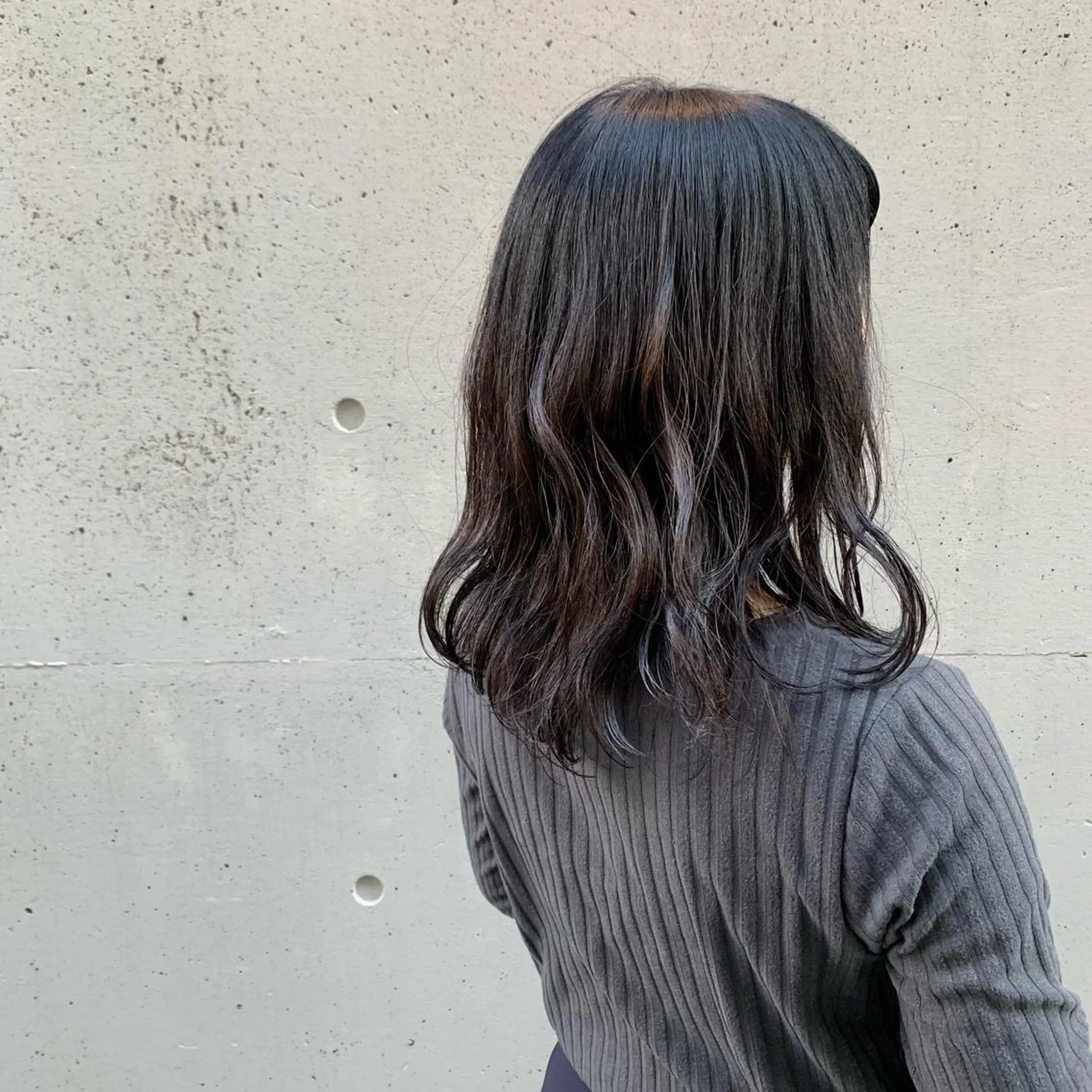 ミディアム 田中 裕士のヘアスタイル