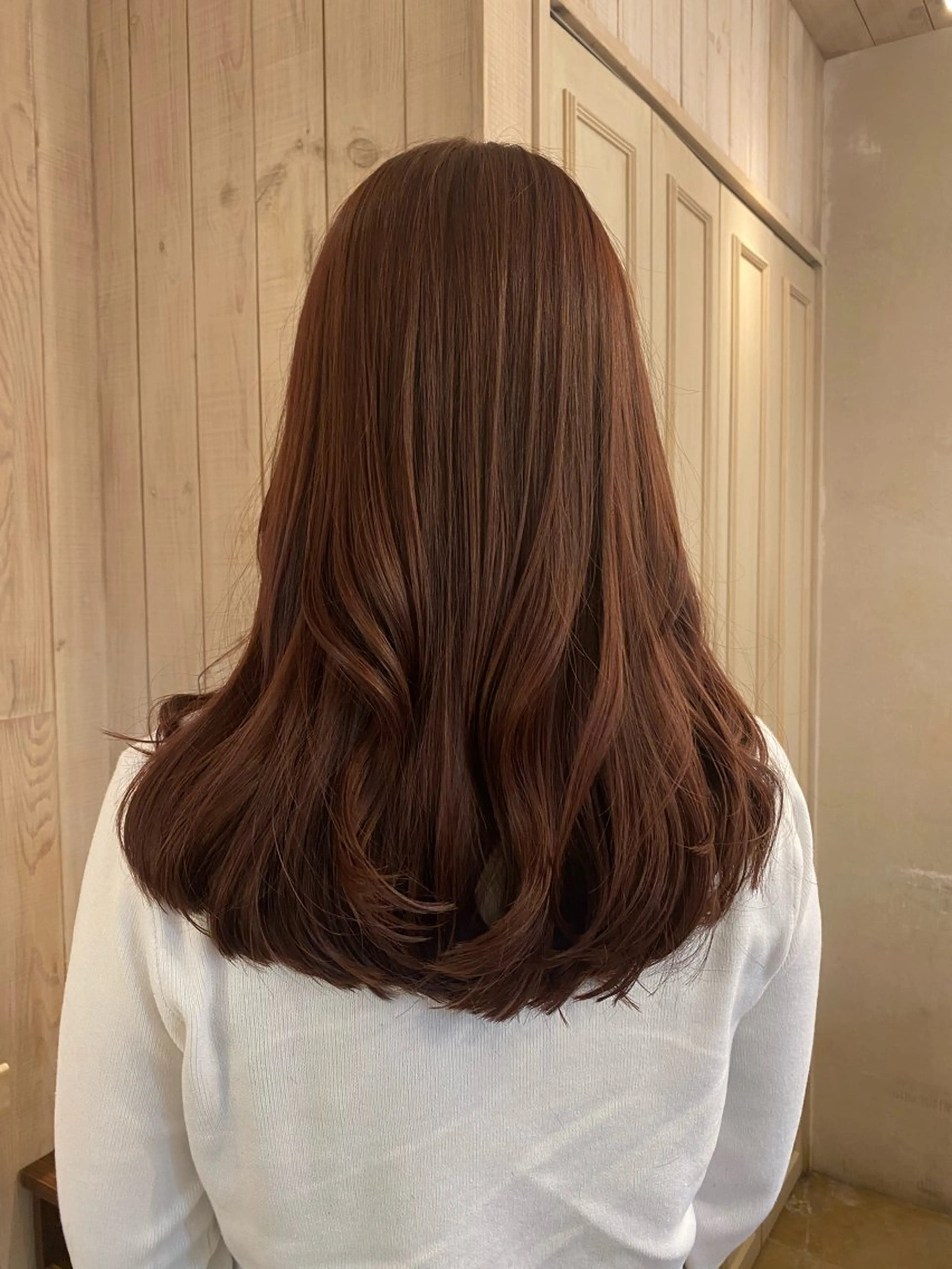 ロング 井上 日菜乃のヘアスタイル