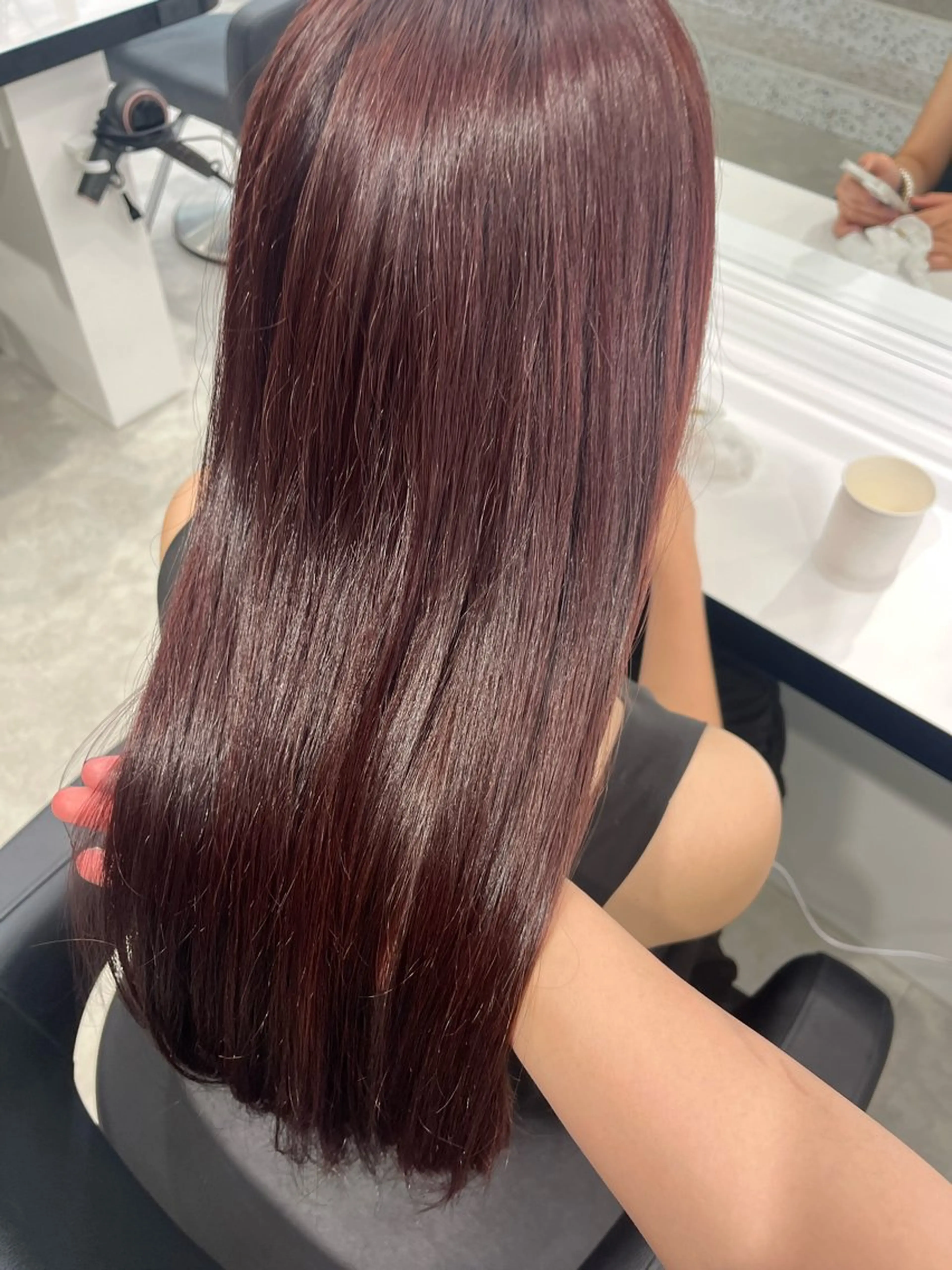 ロング カラー みう/仙台/暖色/ 艶髪/顔周りカット/のヘアスタイル