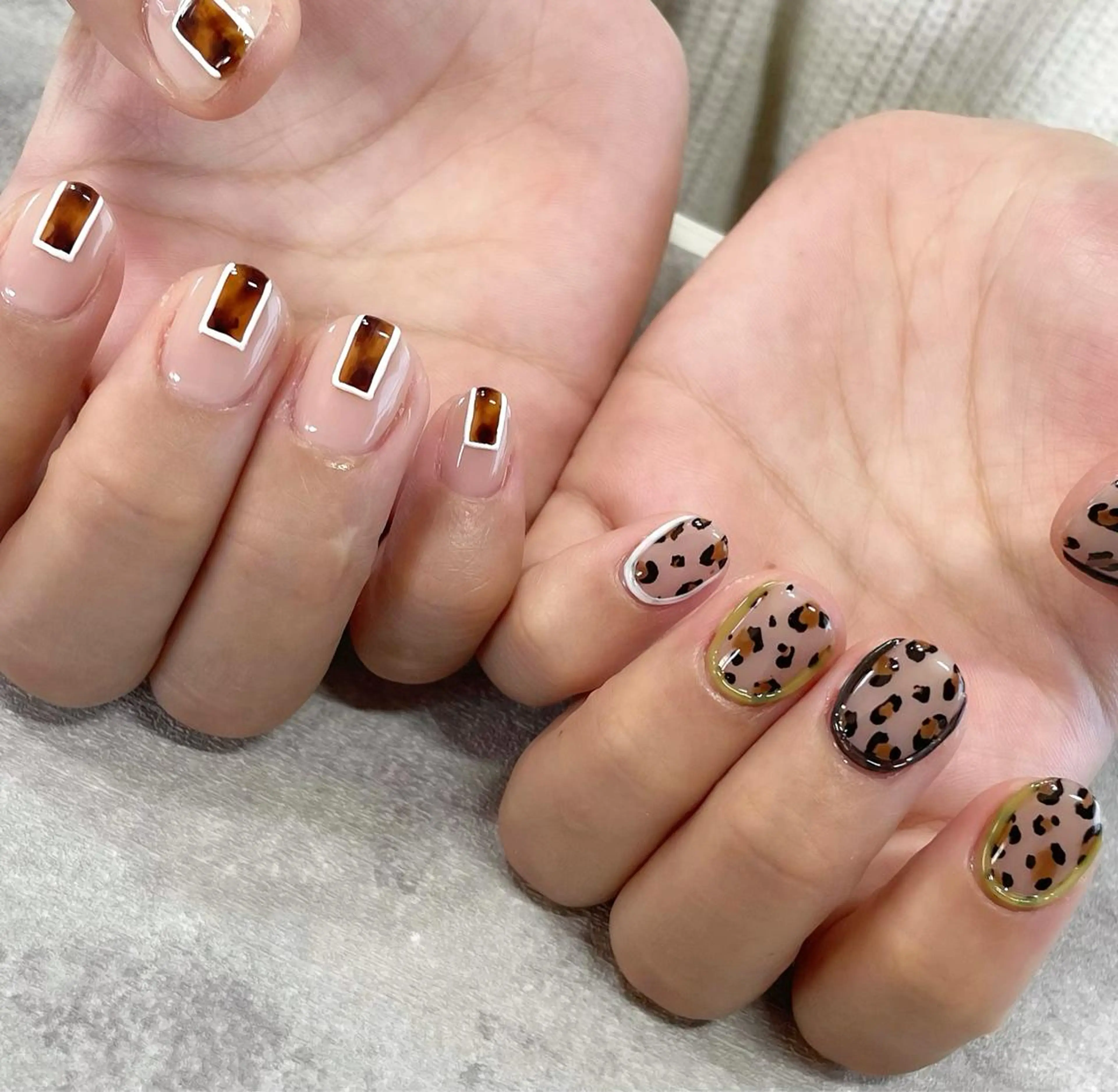 ネイル ジェルネイル 東 千夏のネイルデザイン