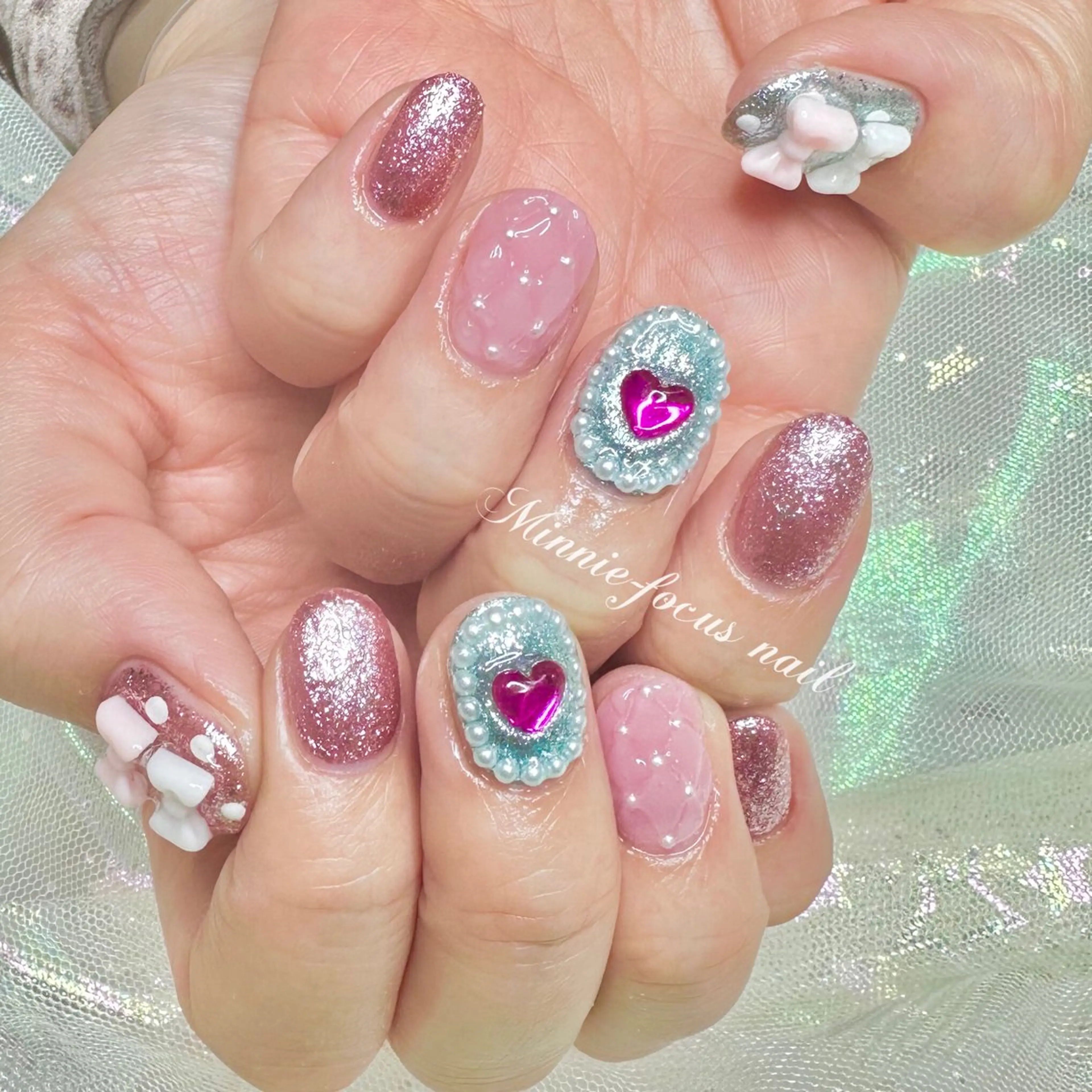 ネイル 🧸Luvia nail✨のネイルデザイン