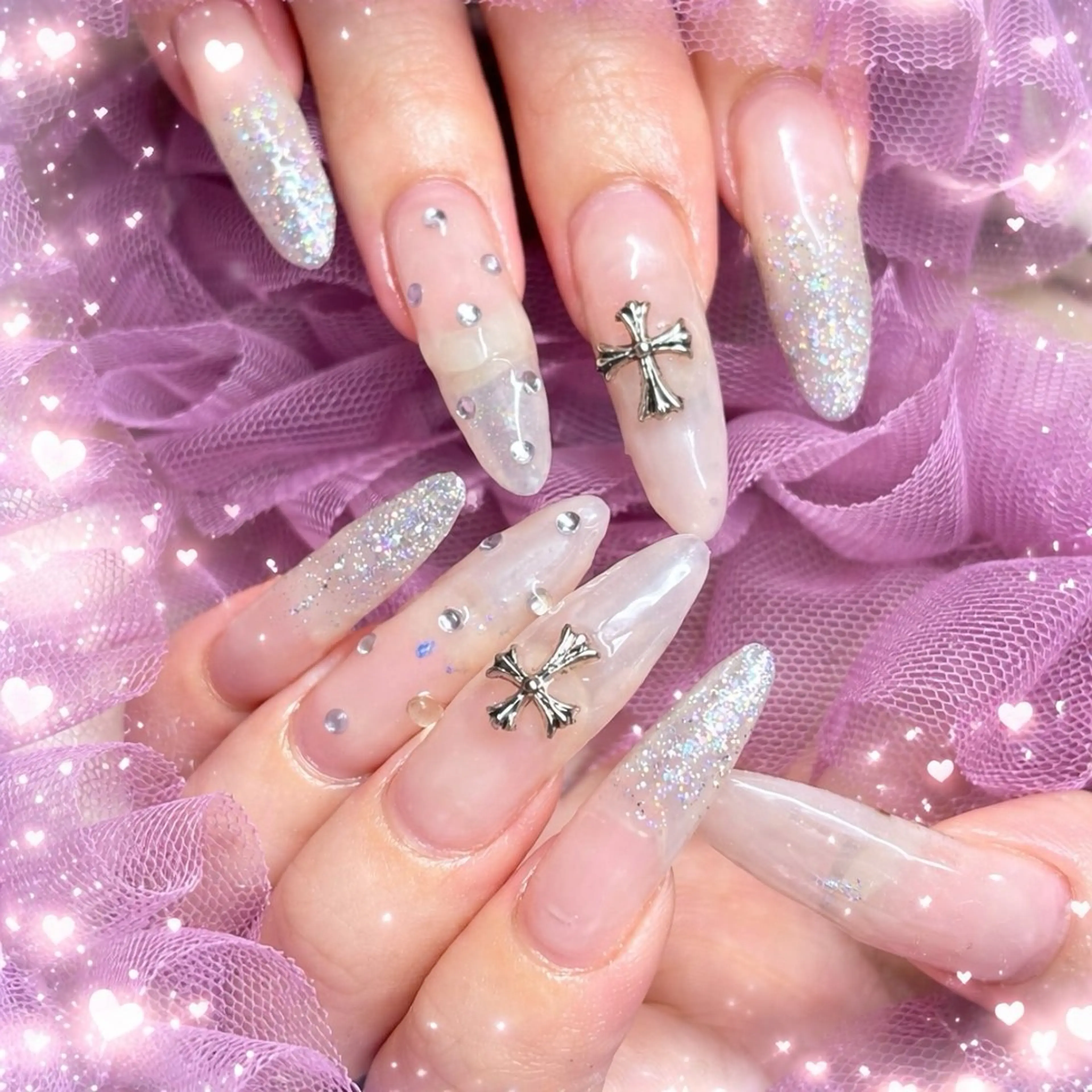 ネイル スカルプネイル ワンホンネイル miminon 自宅ネイルサロンのネイルデザイン