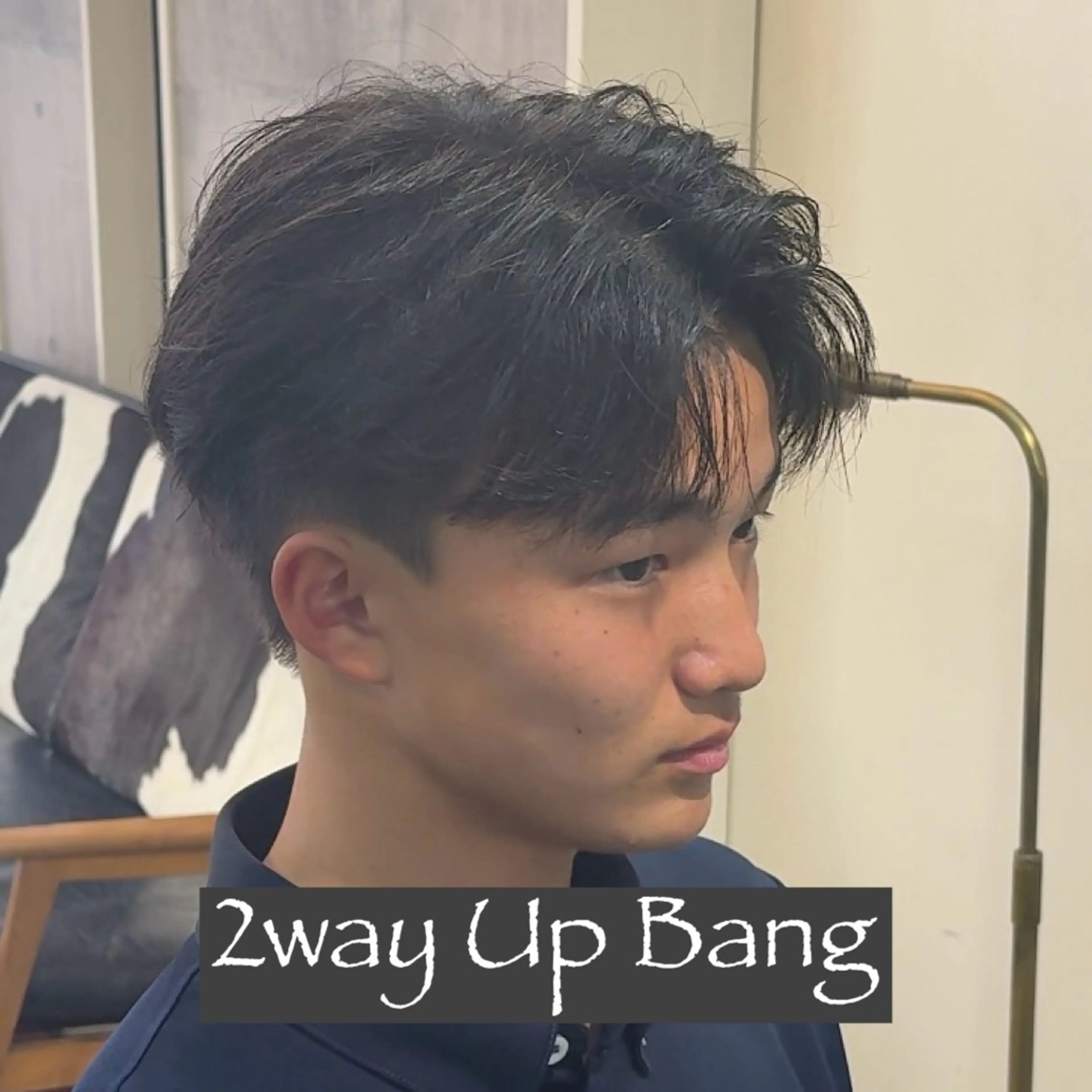 ショート パーマ ヘアアレンジ メンズ MENIN メンズ サロン　望月　涼太のヘアスタイル