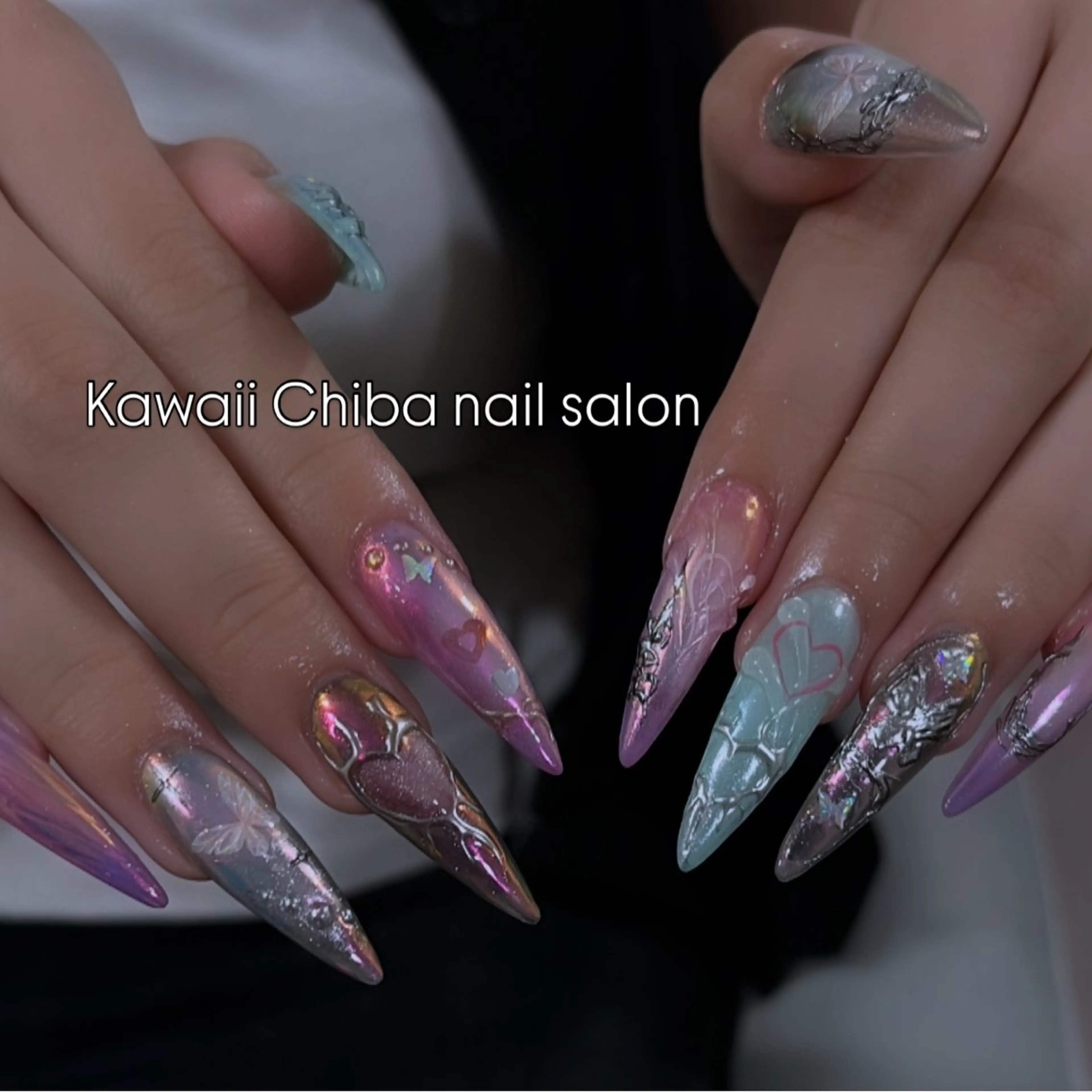 ネイル ハンドネイル ハンドケア Kawaii ChibaNailのネイルデザイン