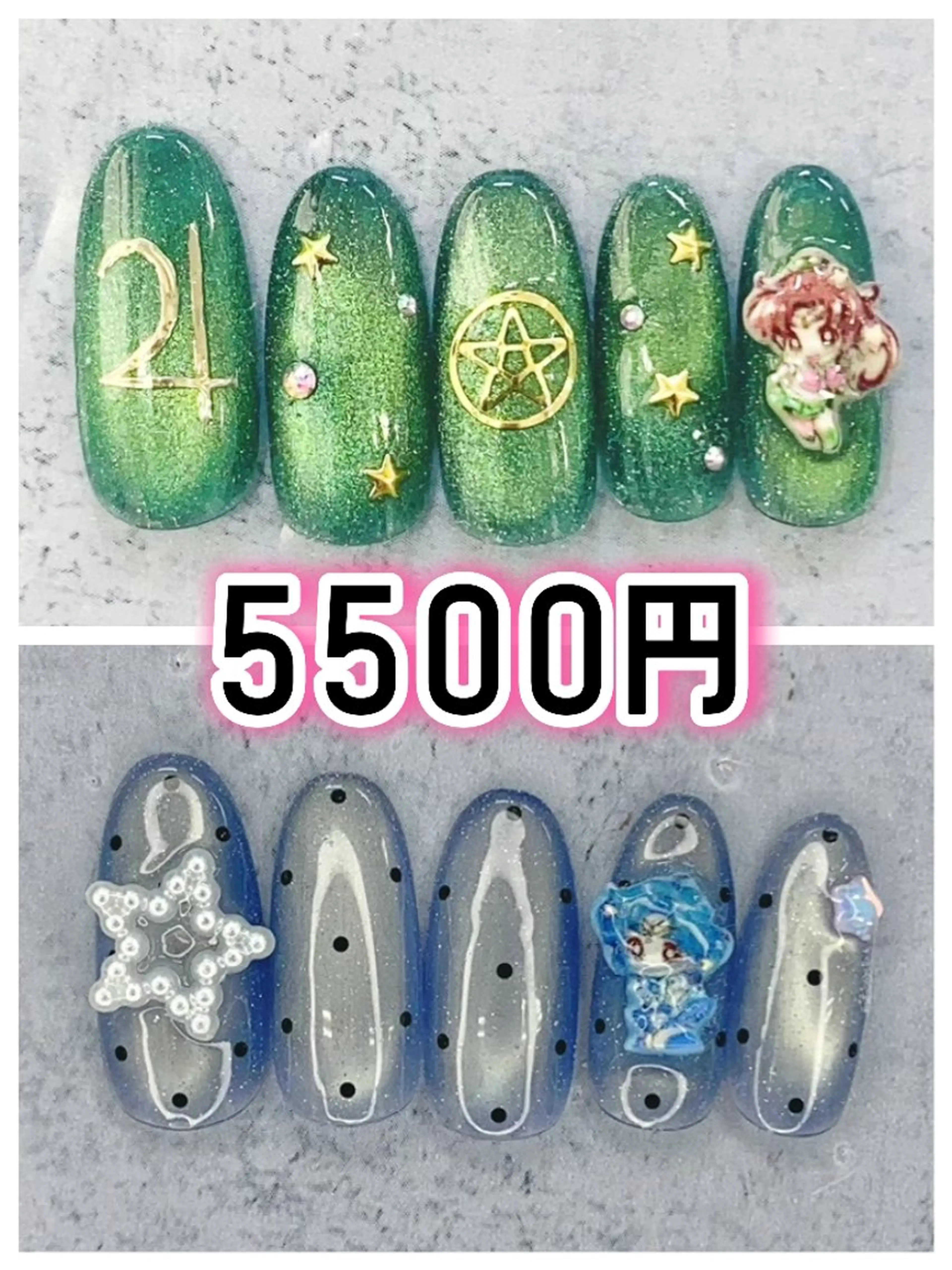 ネイル ハンドネイル Milana 川瀬のネイルデザイン