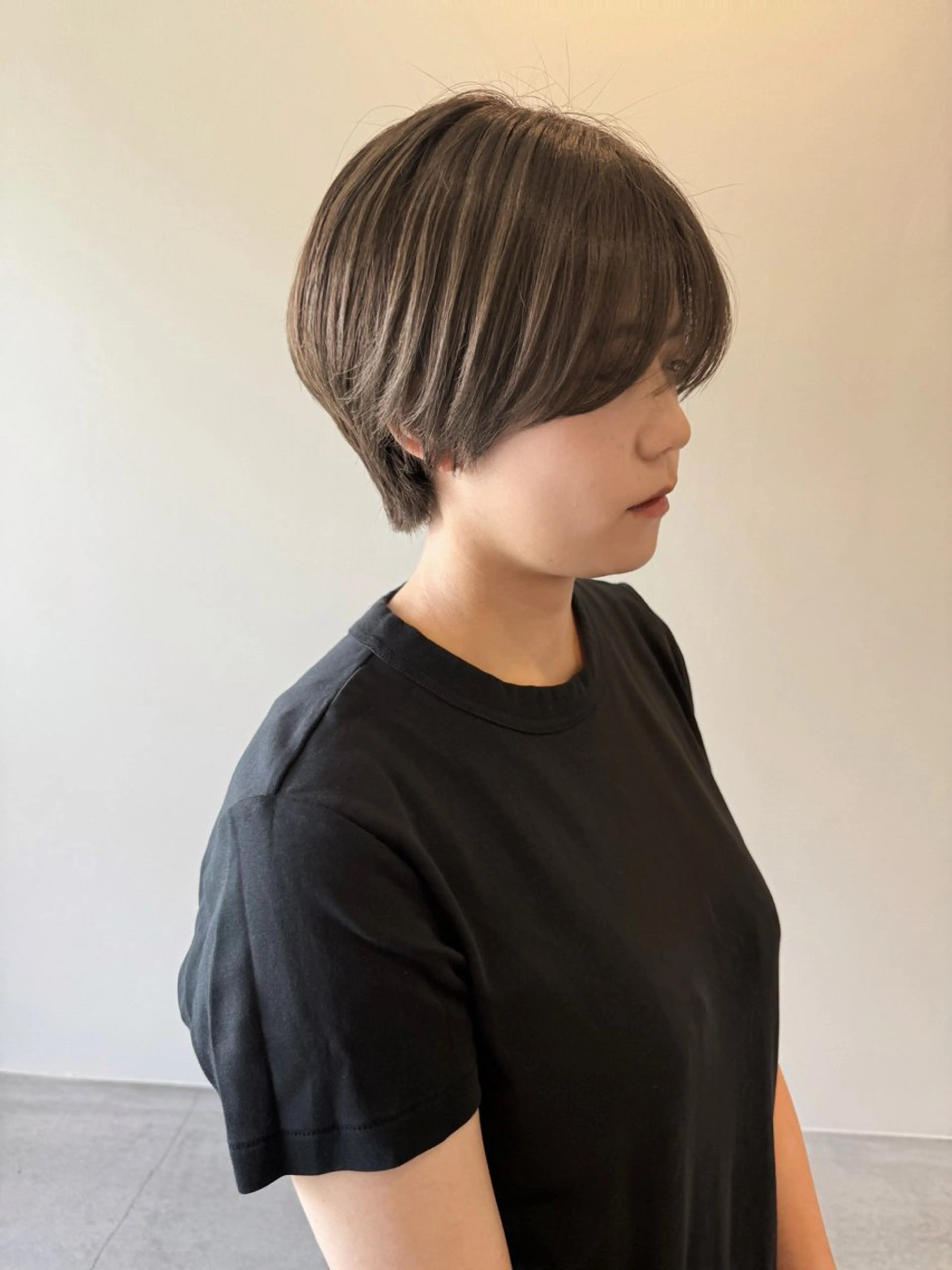 ショート 💛🤍U too e’s 鎌倉🧸のヘアスタイル