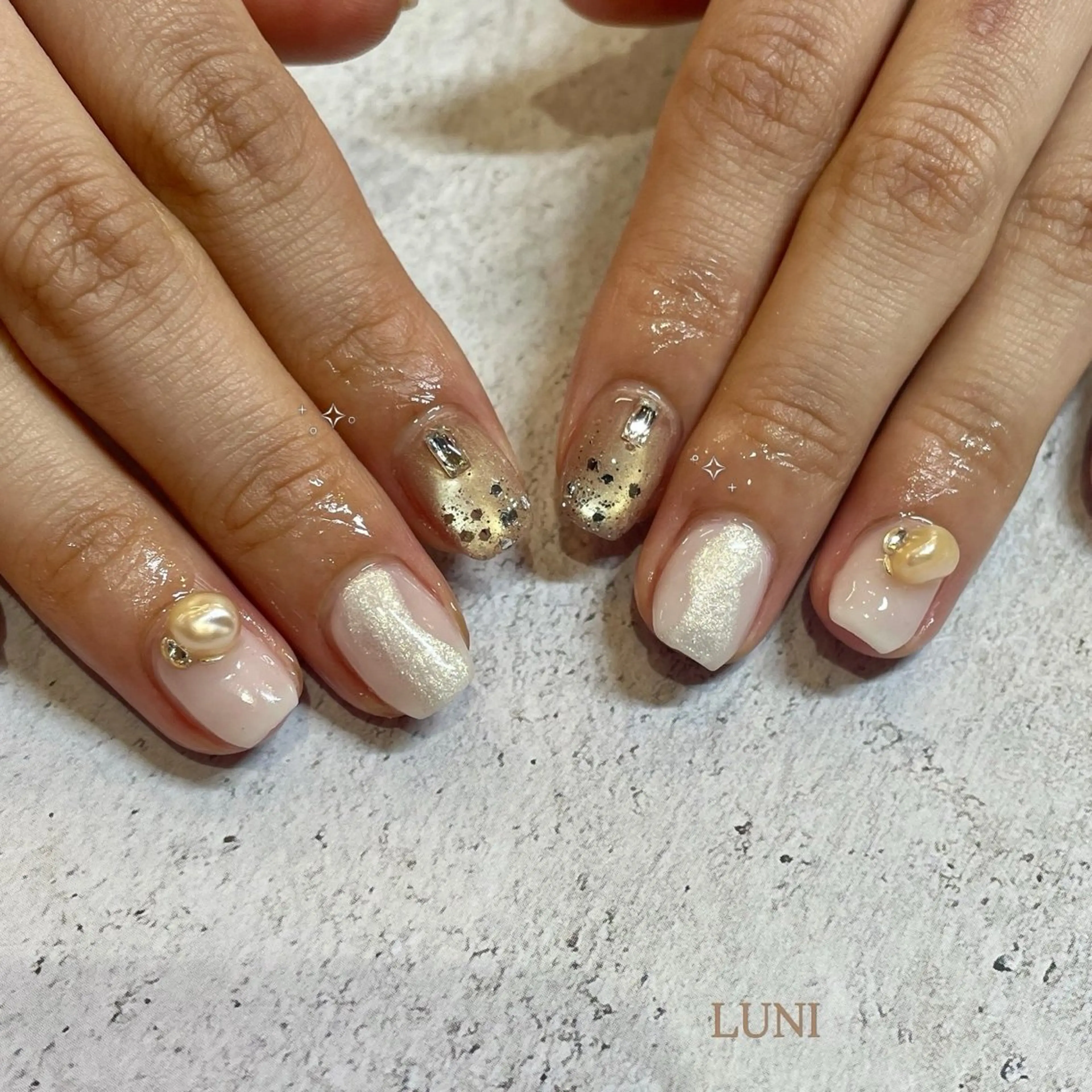 ネイル ハンドネイル LUNI 久屋大通 ˚✧₊⁎/ yuriのネイルデザイン