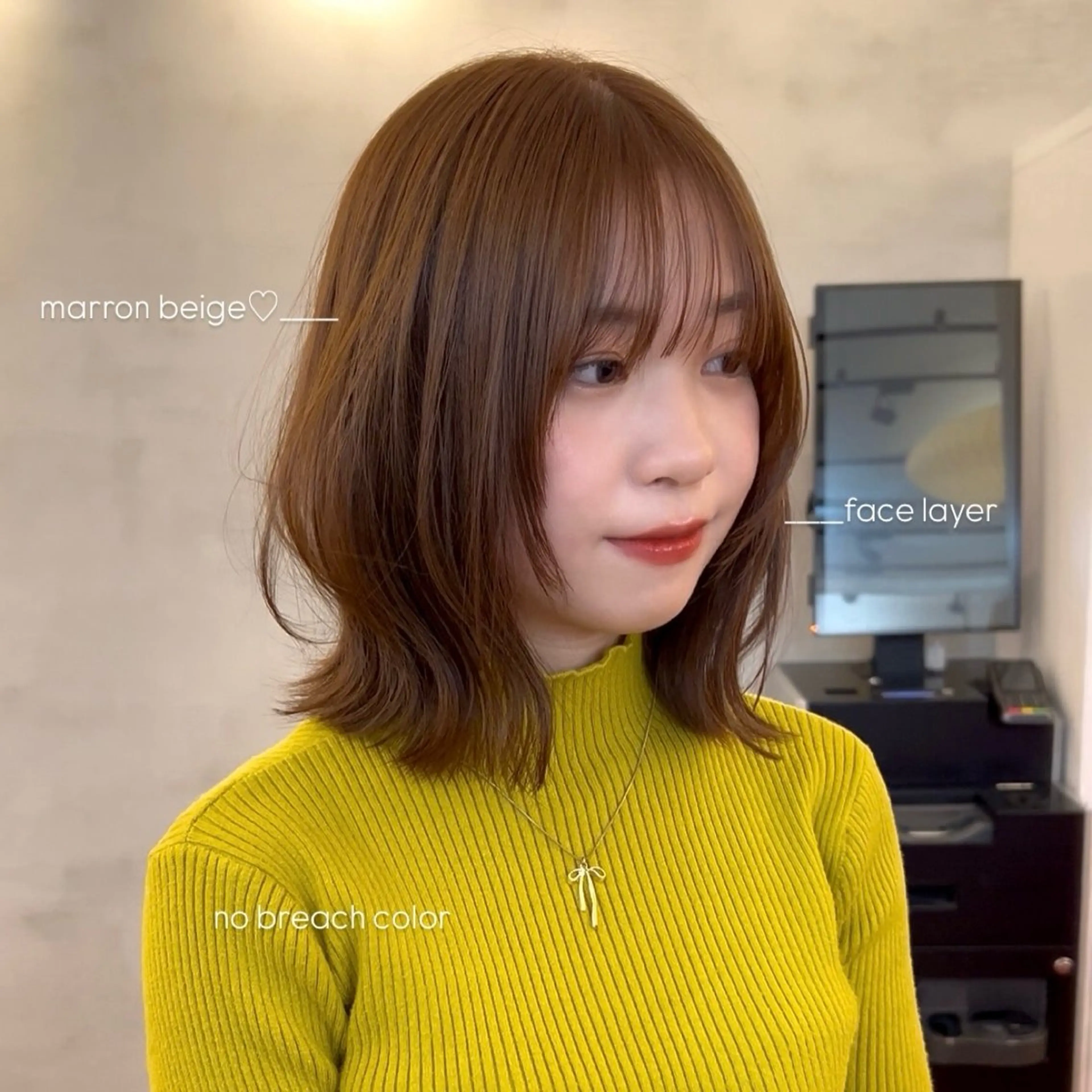 ショート カラー ベージュカラー ヘアカラー トリートメント 暖色/柔らかヘア 🩰ayano♡のヘアスタイル