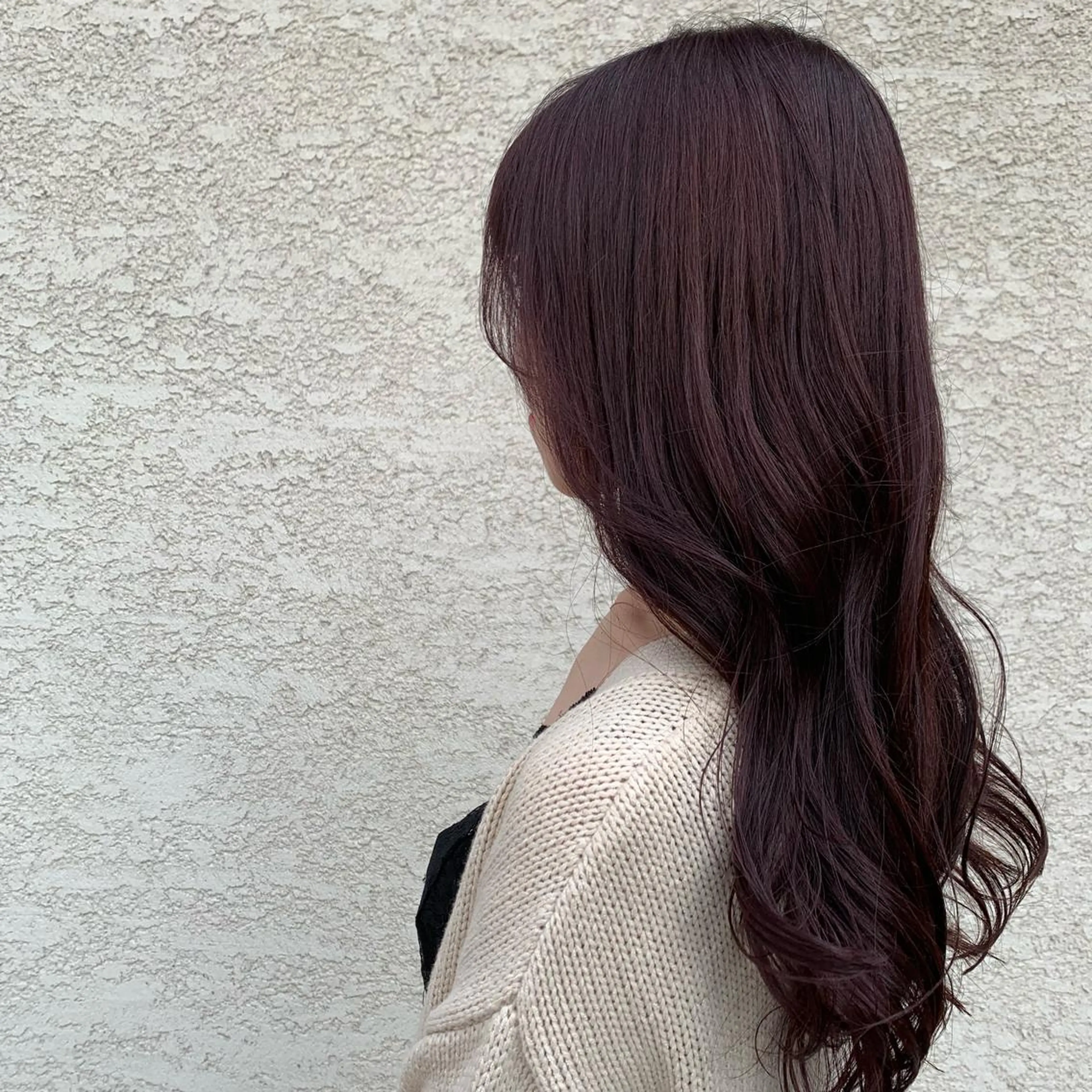 ロング カット ヘアカラー トリートメント 韓国🇰🇷髪質改善 Chisaki치사키のヘアスタイル