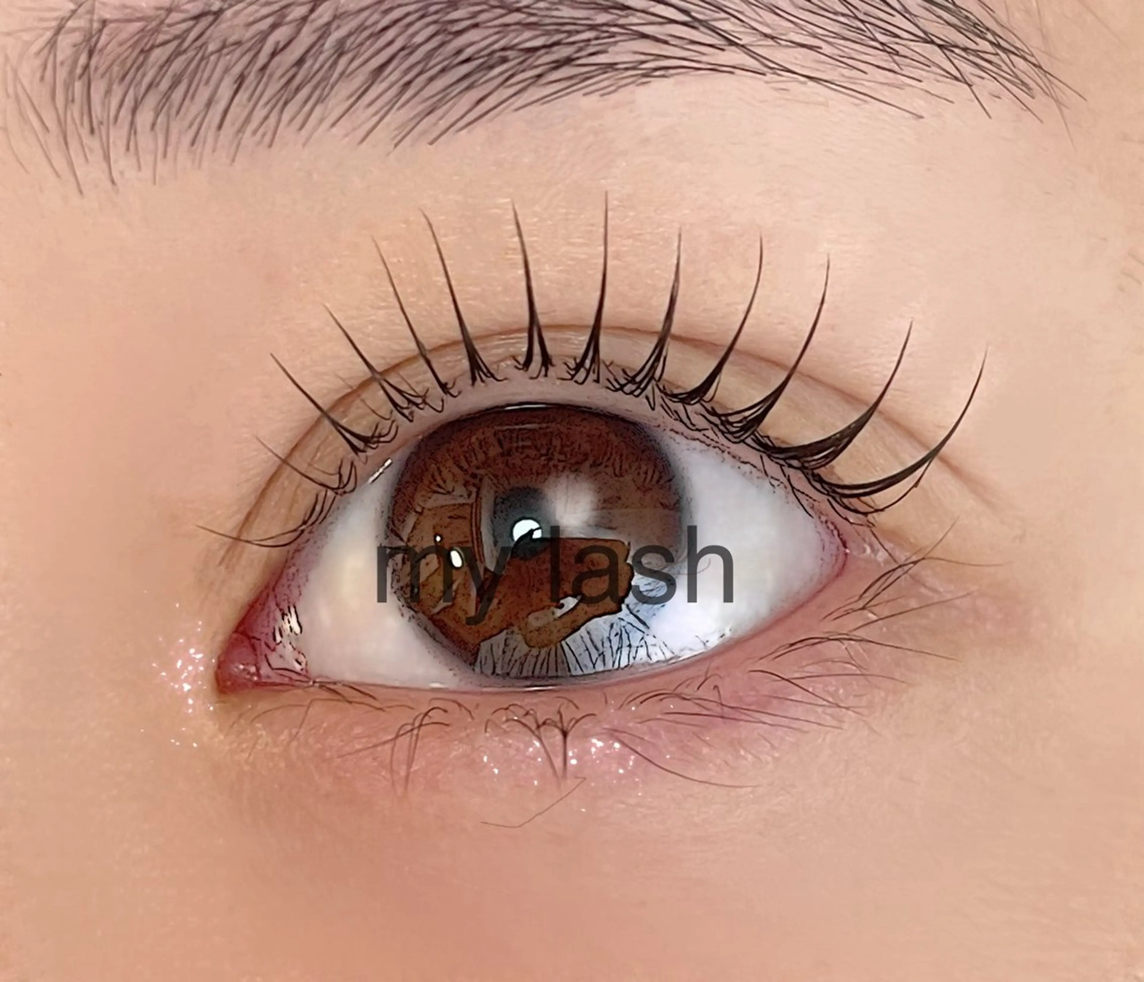 マツエク・マツパ マツパ my lash Hamadaのマツエク・マツパデザイン