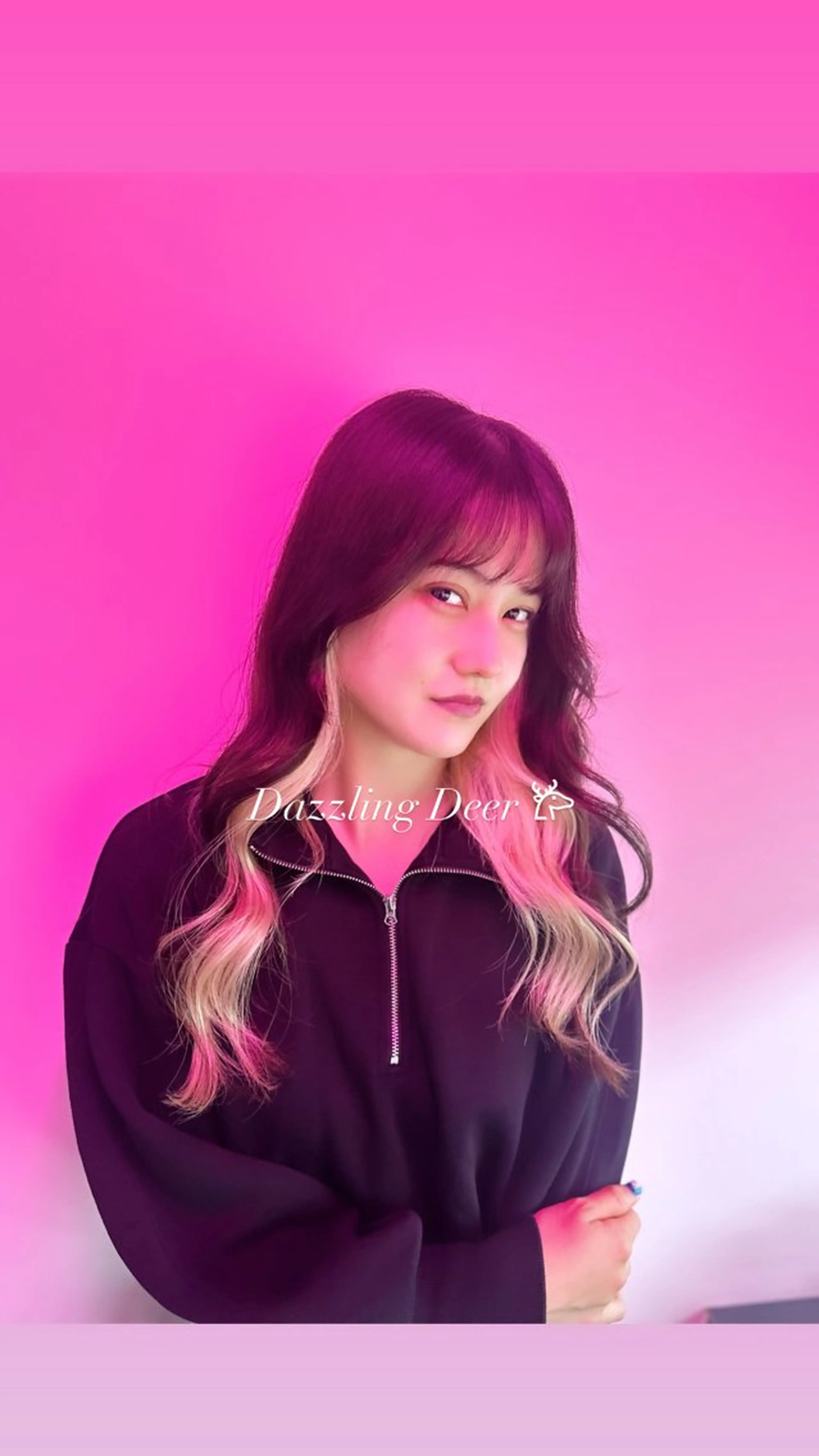 カラー ブロンド ブリーチカラー /MAHIROのヘアスタイル