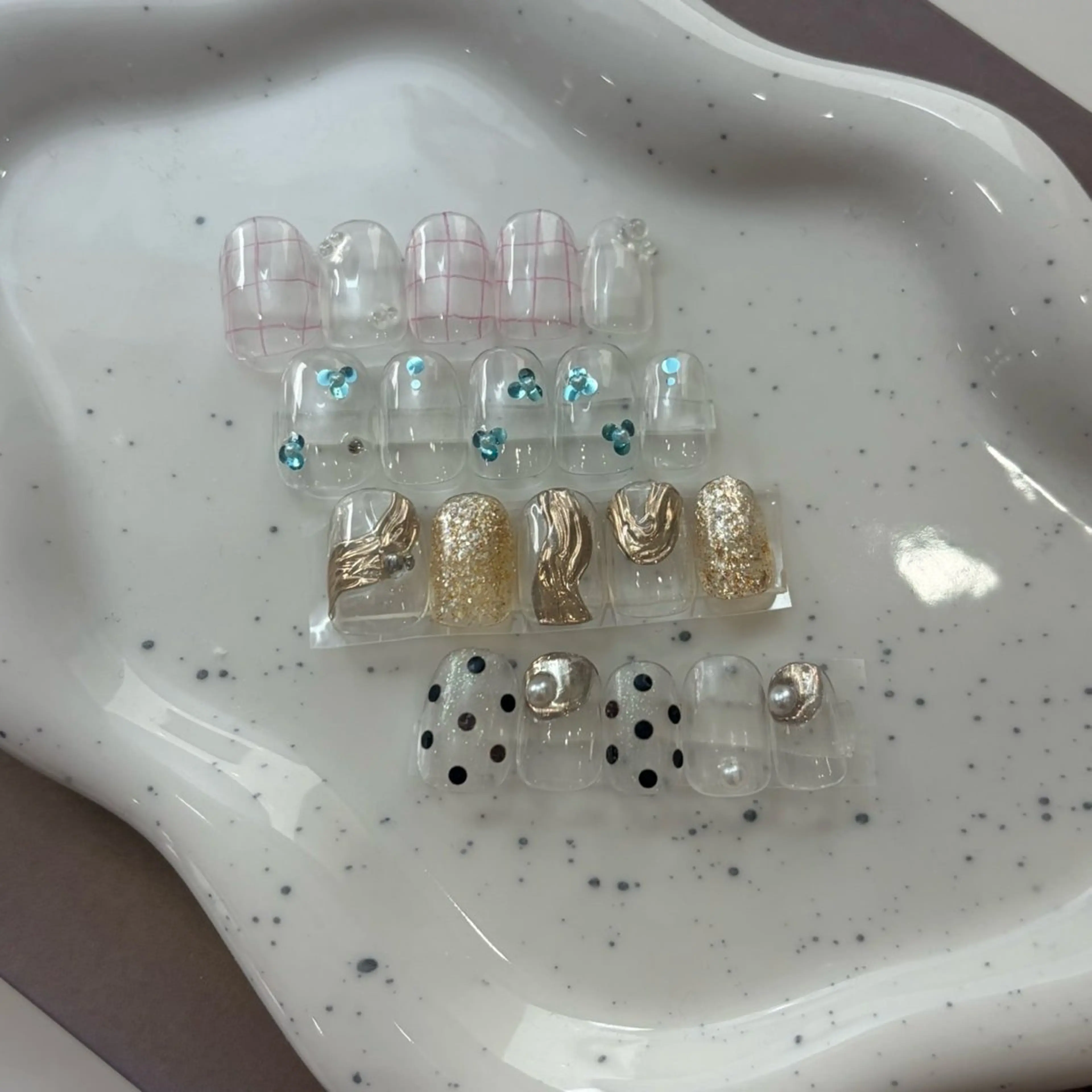 【HAND】ジェルオフなし/クリアコースの写真