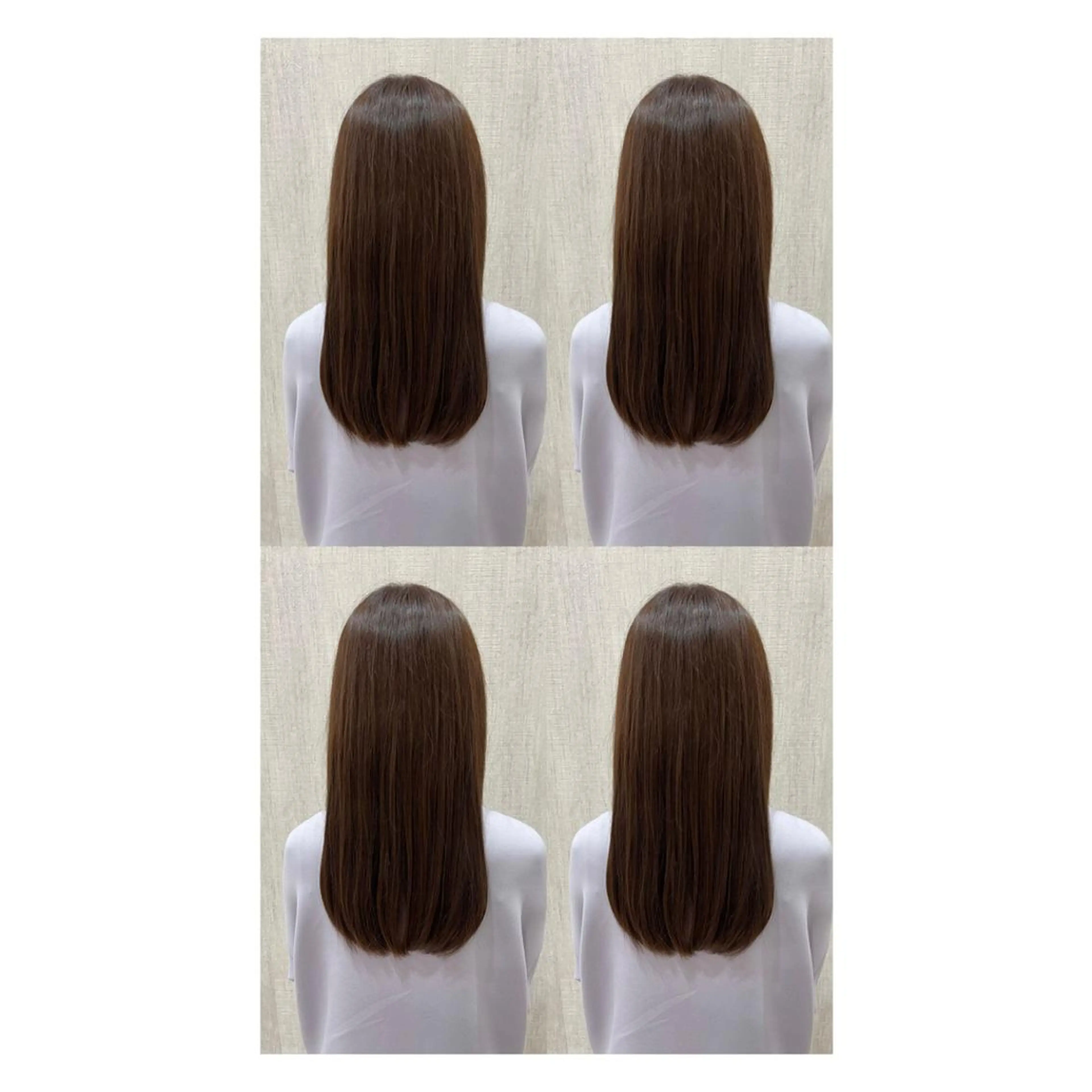 セミロング カラー カット ヘアカラー トリートメント 店長✨レイヤー✖️ 髪質改善✖️韓国ヘアのヘアスタイル