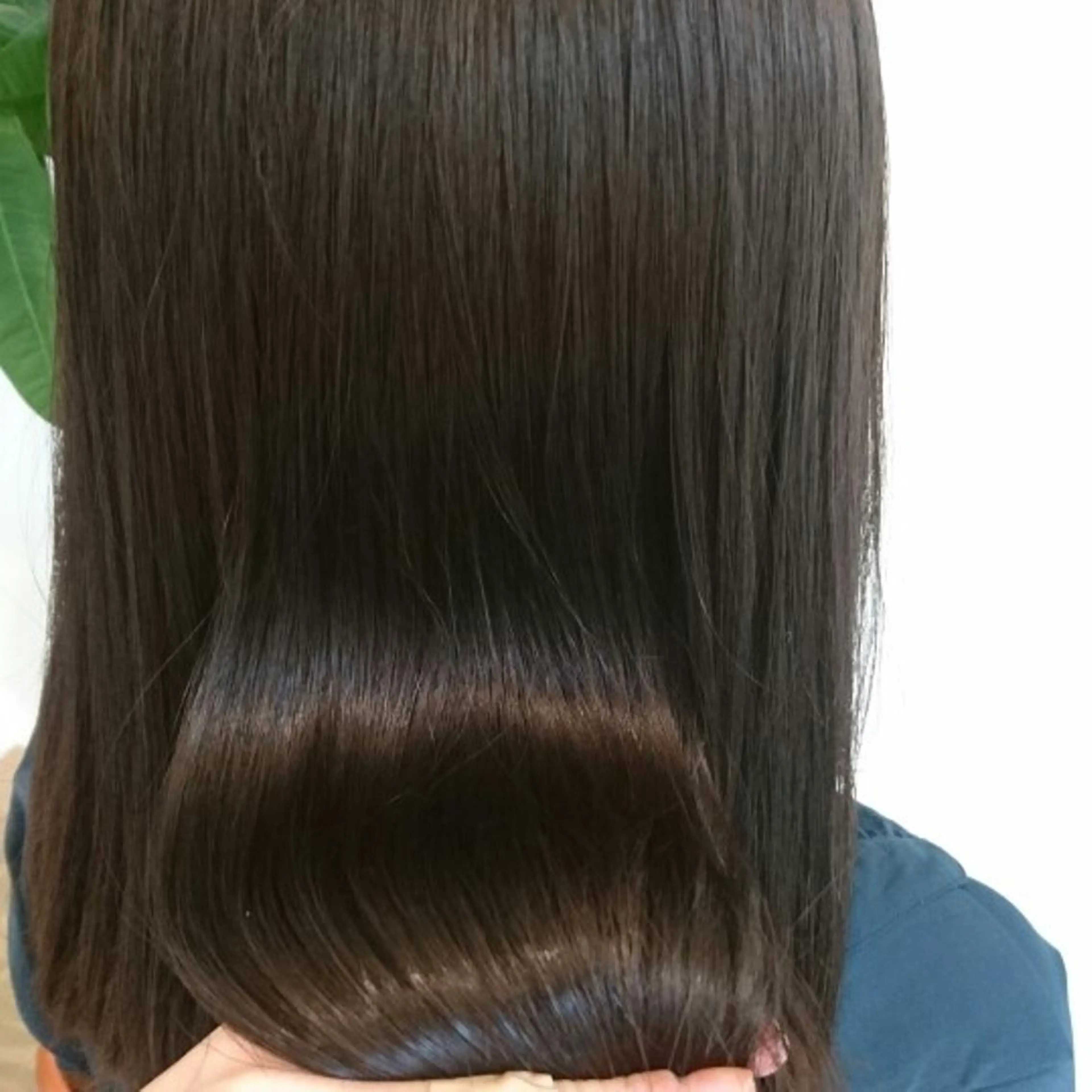 パーマ ロング 酸性ストレート ストレートパーマ 山形 光輪子のヘアスタイル