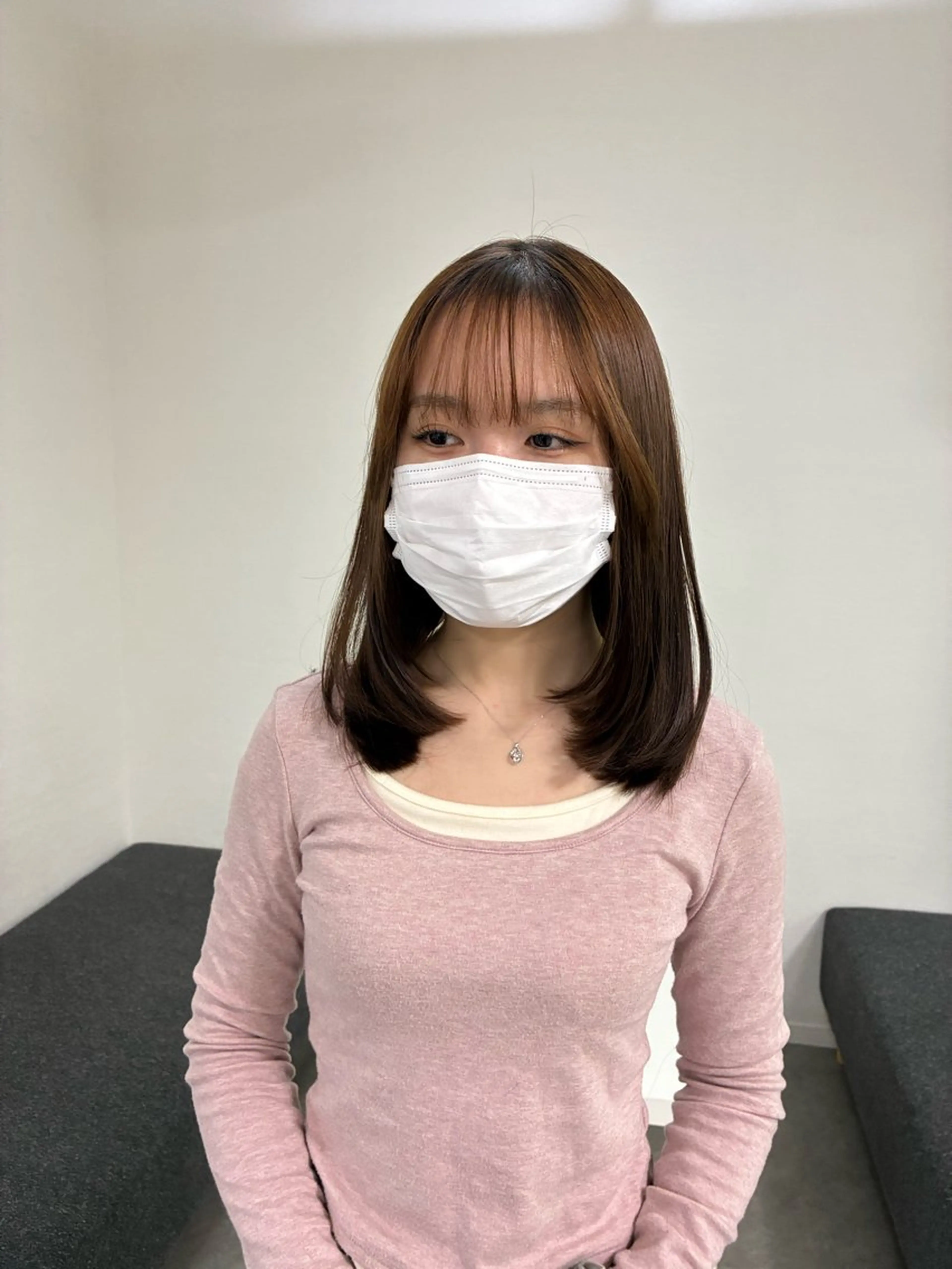 ミディアム 透明感カラー🍀 Satoのヘアスタイル