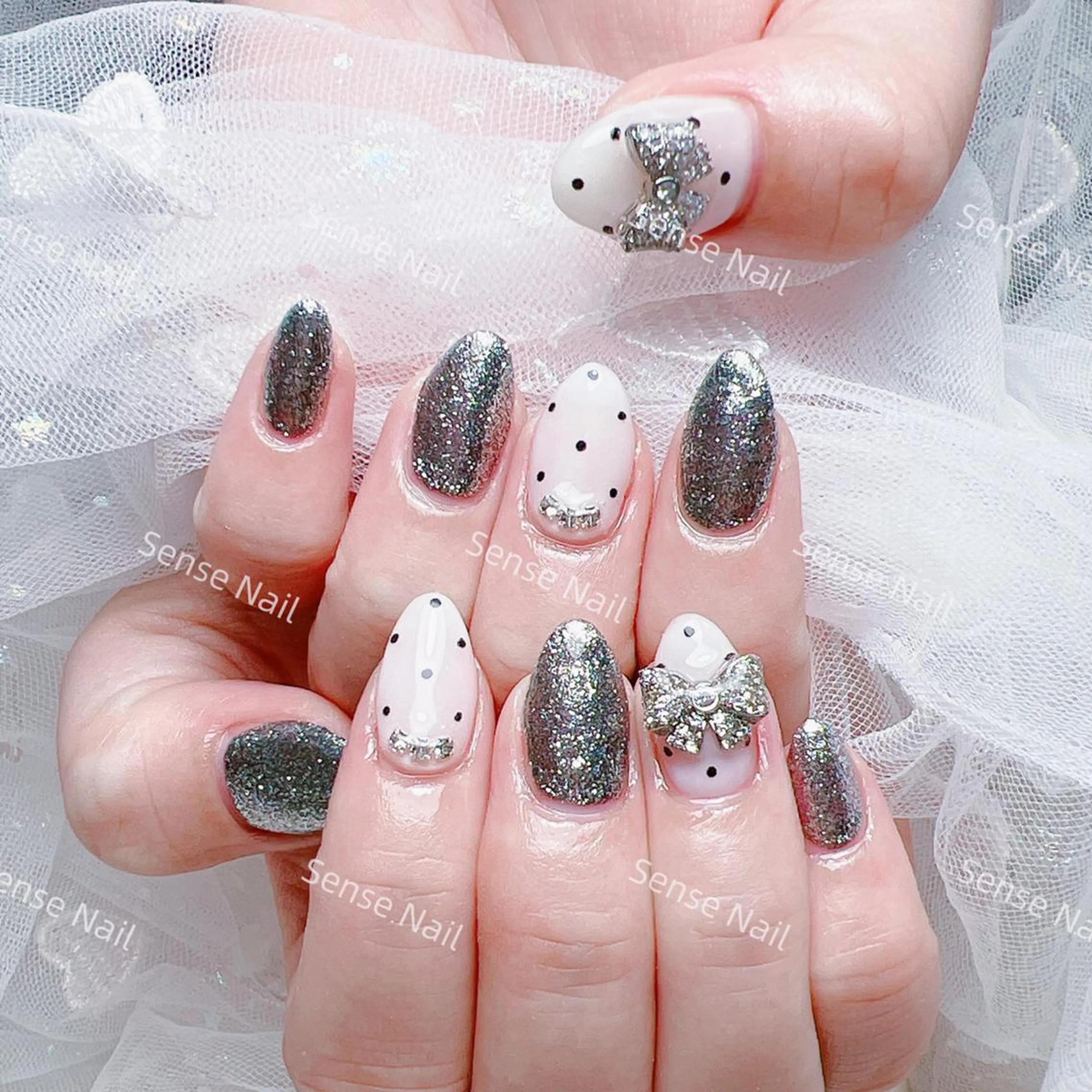 ネイル ハンドネイル Bunny 🐰のネイルデザイン