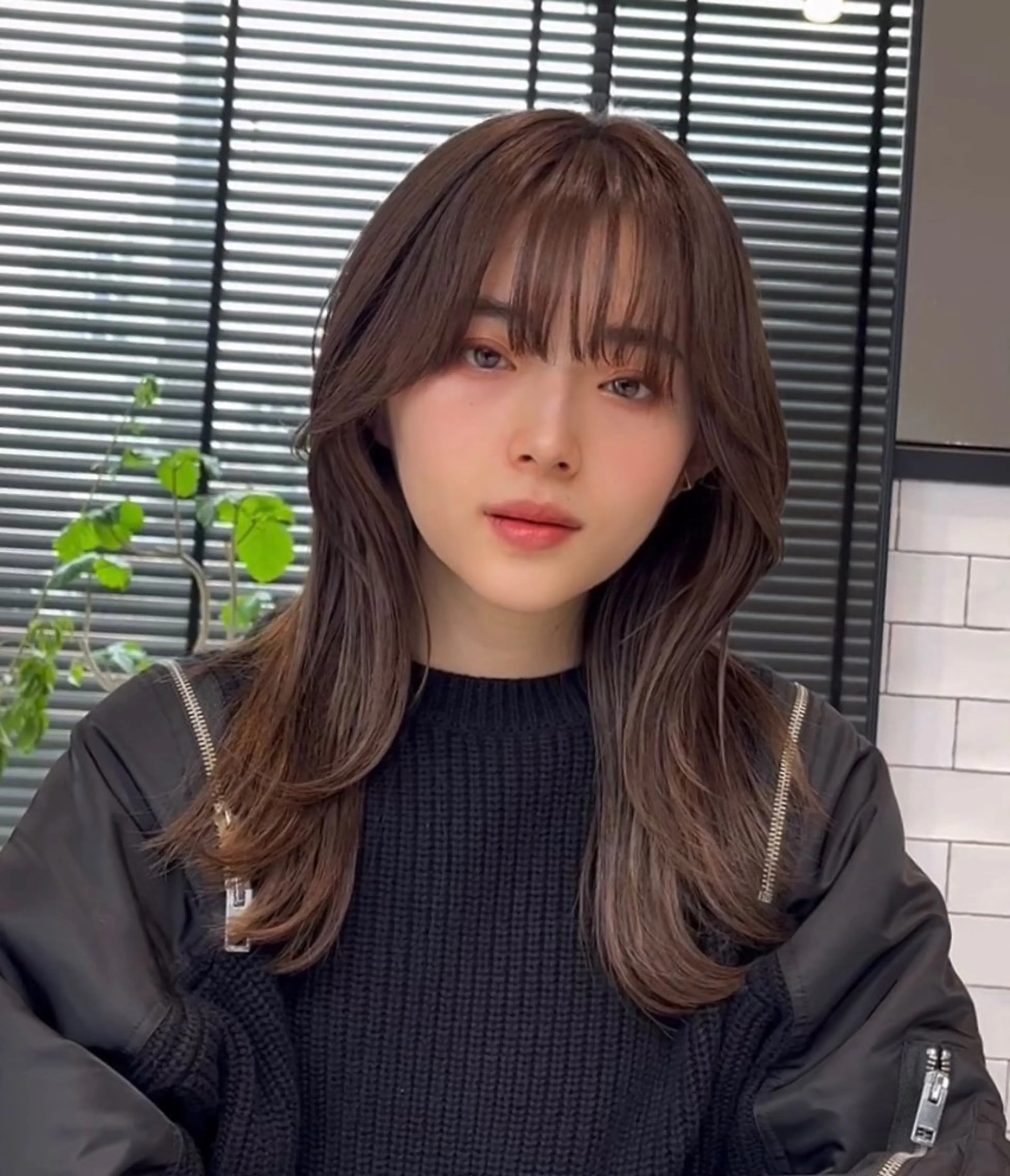 ロング カラー カット ヘアカラー トリートメント 🌫️大人韓国ヘア 🌫️naoyaのヘアスタイル