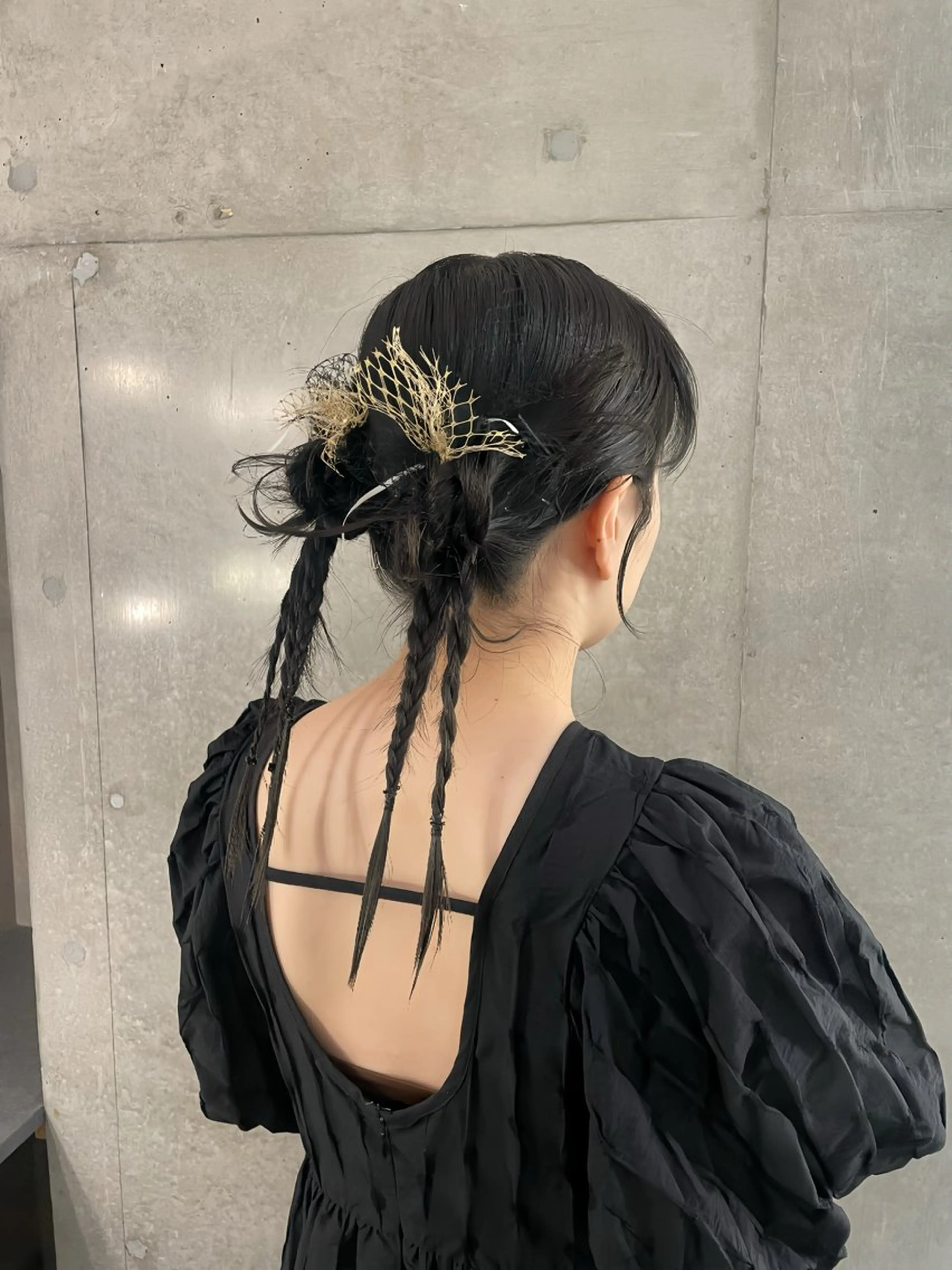 ミディアム ヘアセット LINDO TOKYO 梅田店所属・梅田美容師 nao🐈‍⬛のヘアスタイル