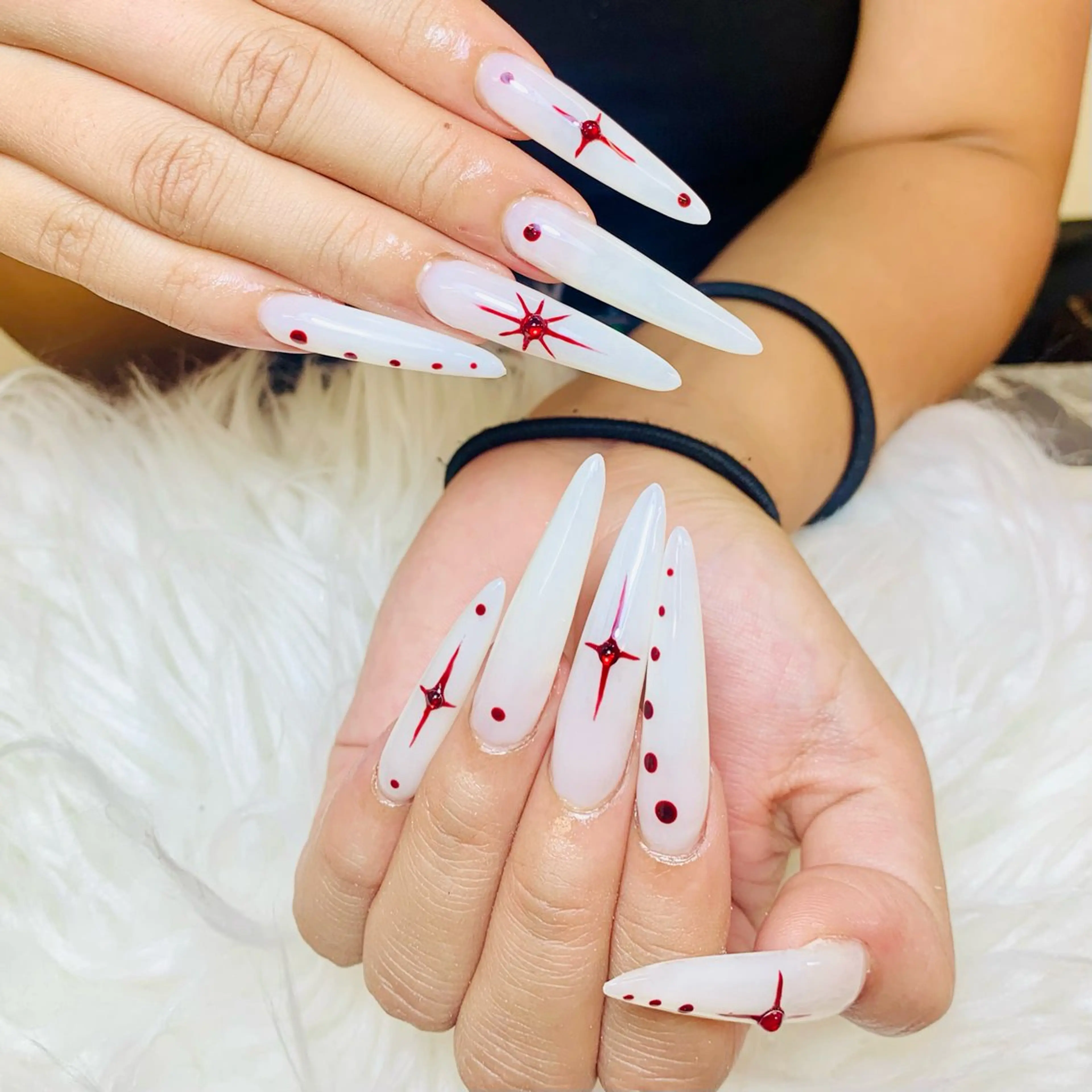 ネイル チークネイル 長さ出し フラッシュネイル フレンチネイル グラデーション ハンドネイル AN NAIL SALONのネイルデザイン