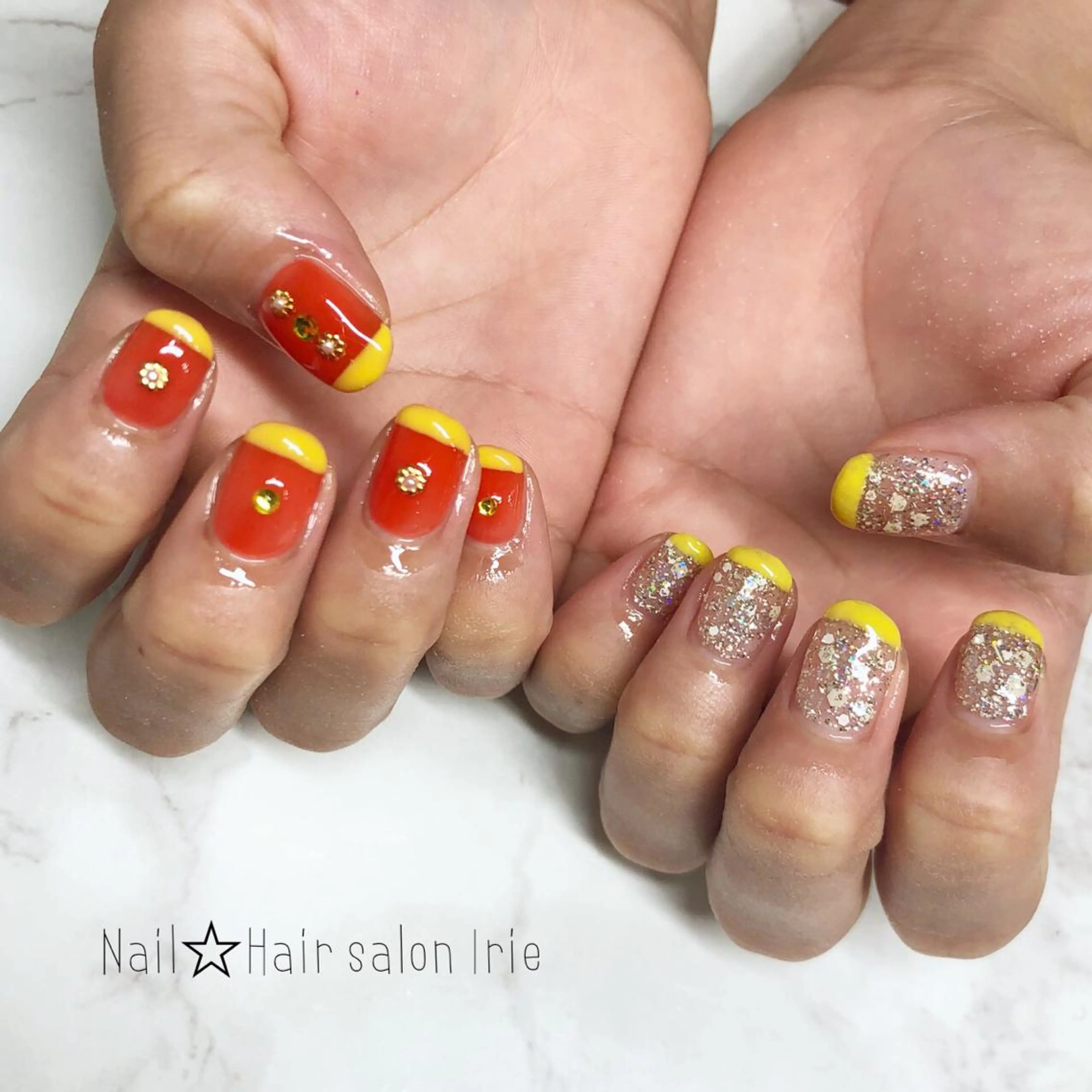ネイル Hair salon Irie所属・與儀 知佳のネイルデザイン