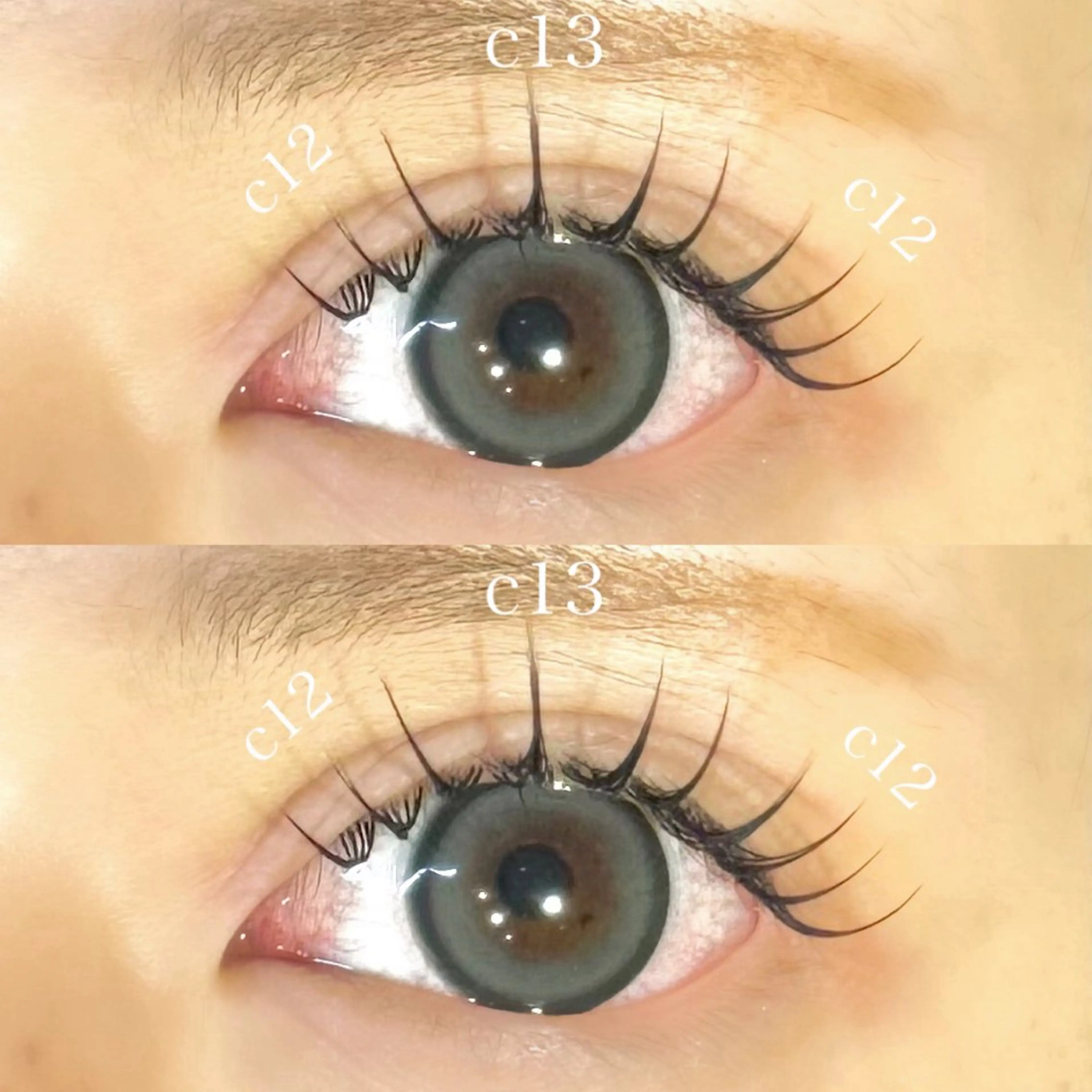 マツエク・マツパ キュート マツエク Rena 泉中央のマツエク・マツパデザイン