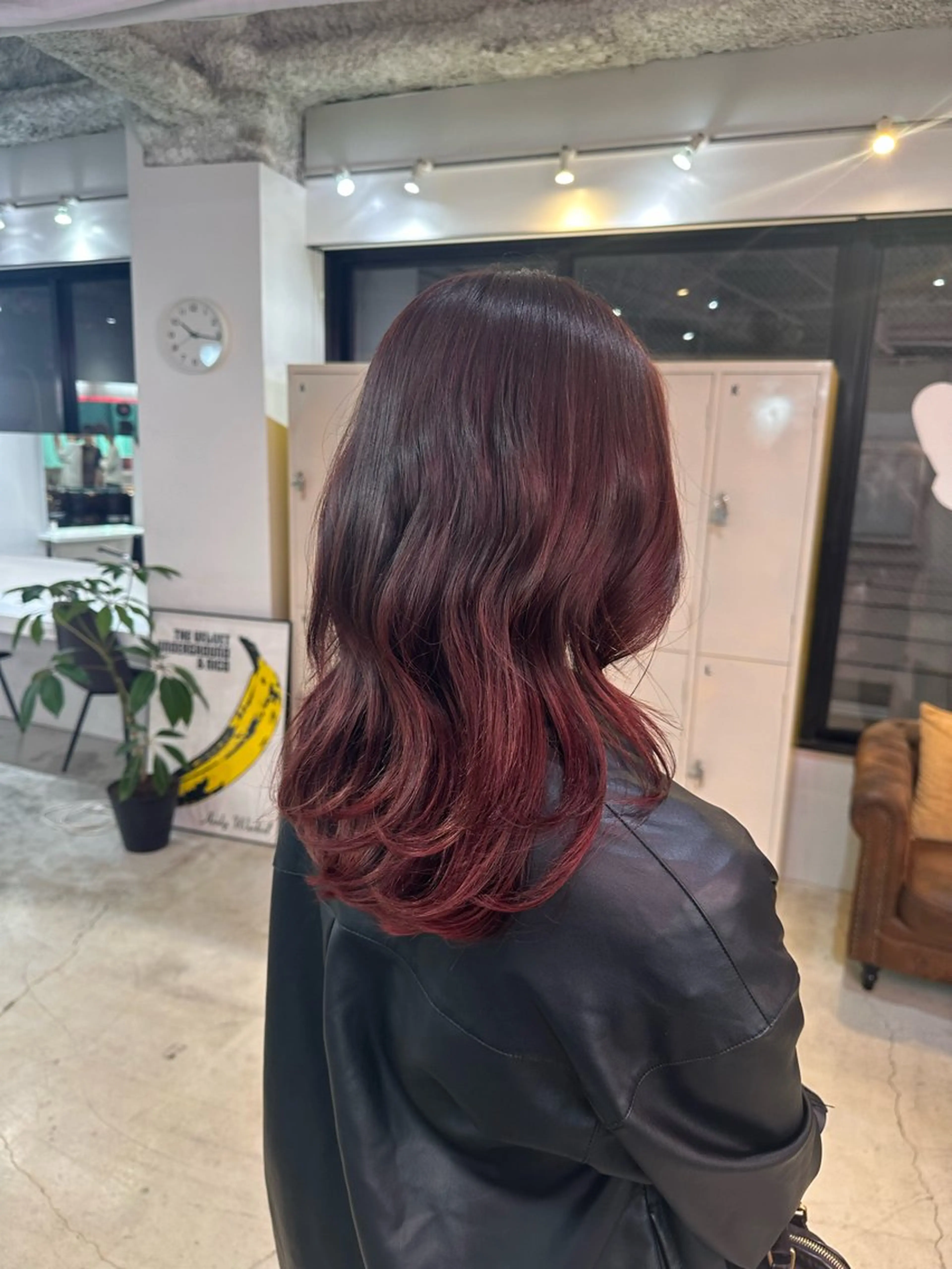 セミロング ヘアカラー トリートメント ヘアセット 🧤高明度ハイトーン 🧤莉音のヘアスタイル