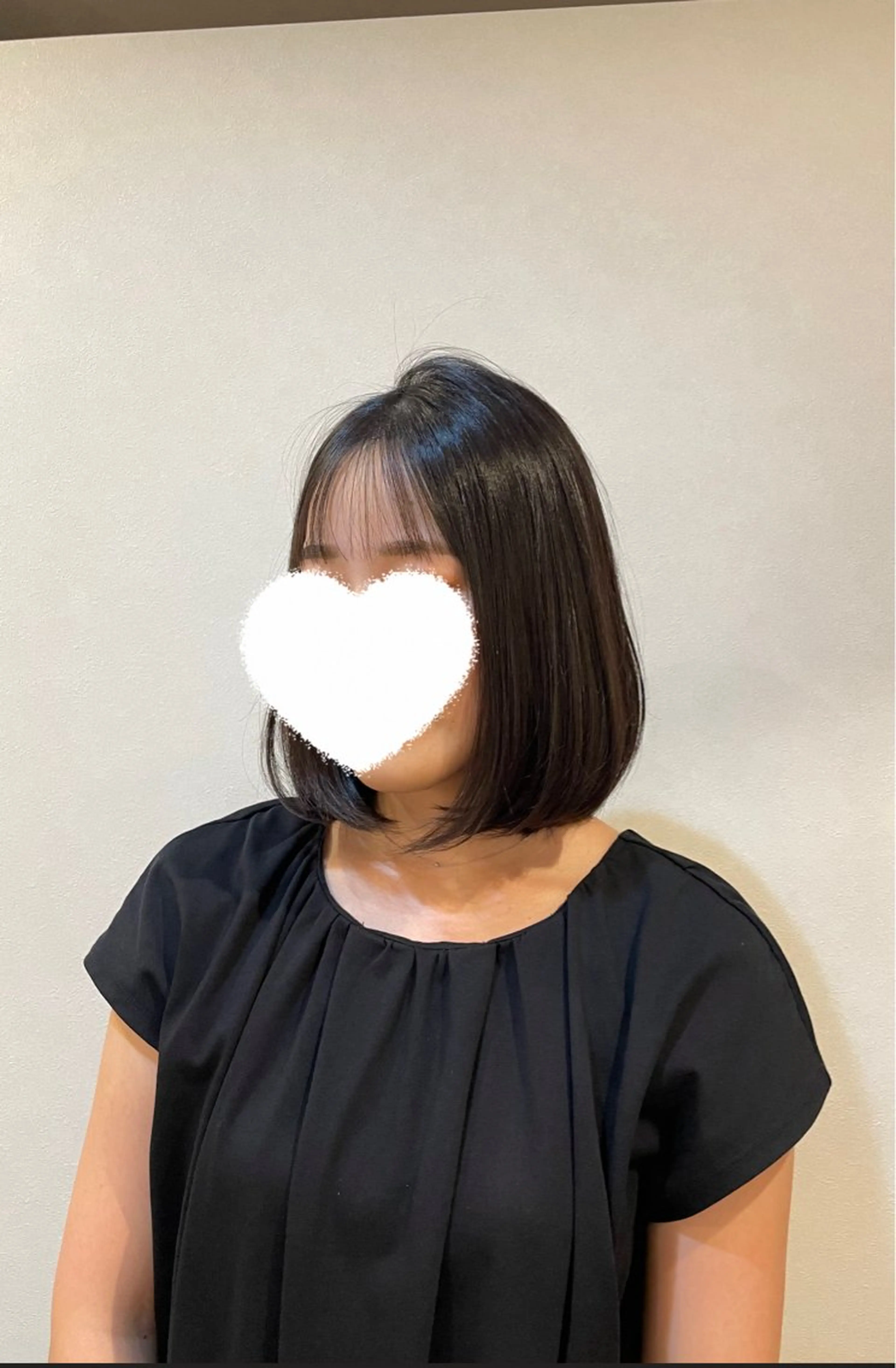 ミディアム 伸ばしかけ perfumeby afloat羽南のヘアスタイル