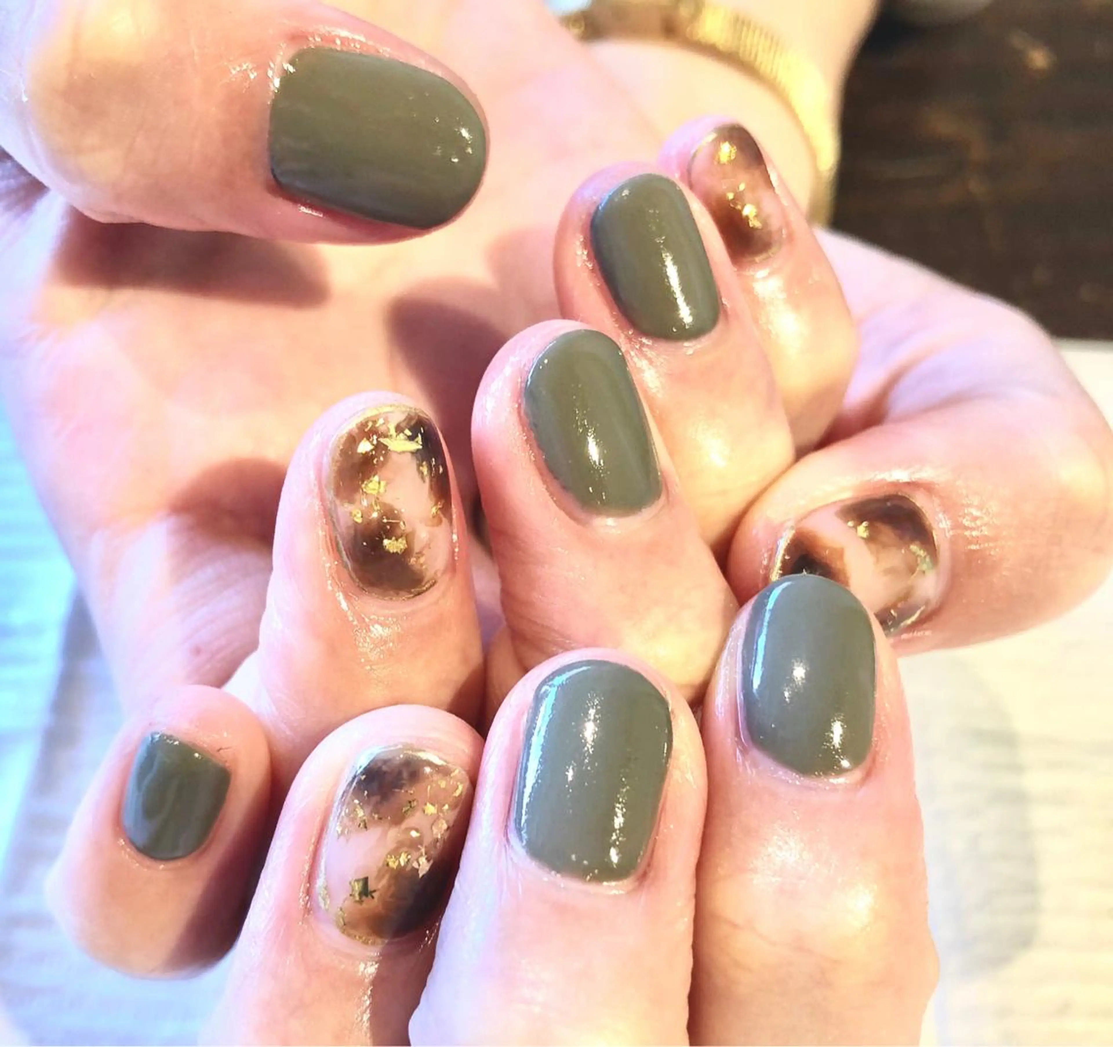 ネイル ニュアンスネイル TRAM-nail moriizumiのネイルデザイン