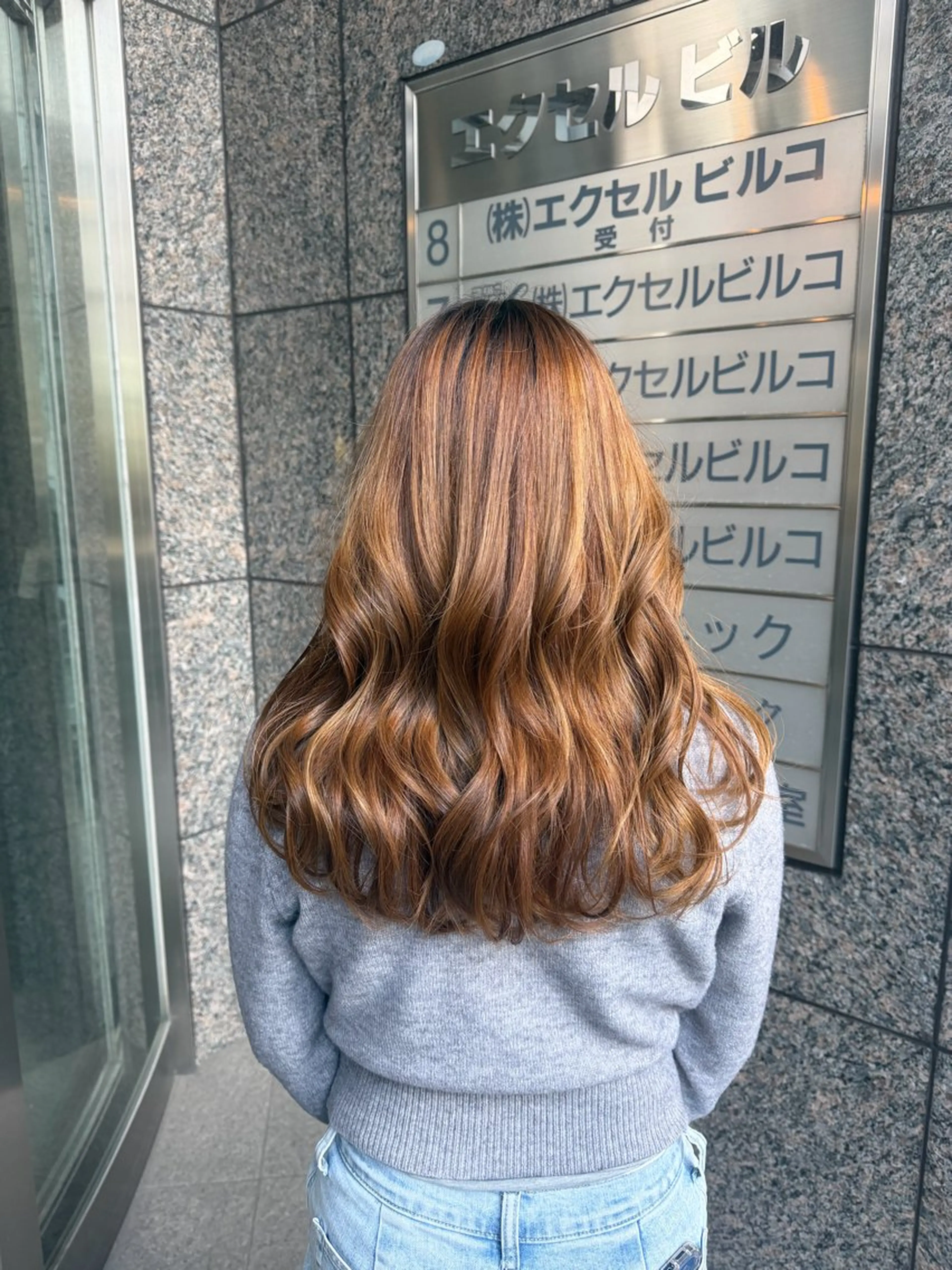 ロング 帖佐 明浩のヘアスタイル