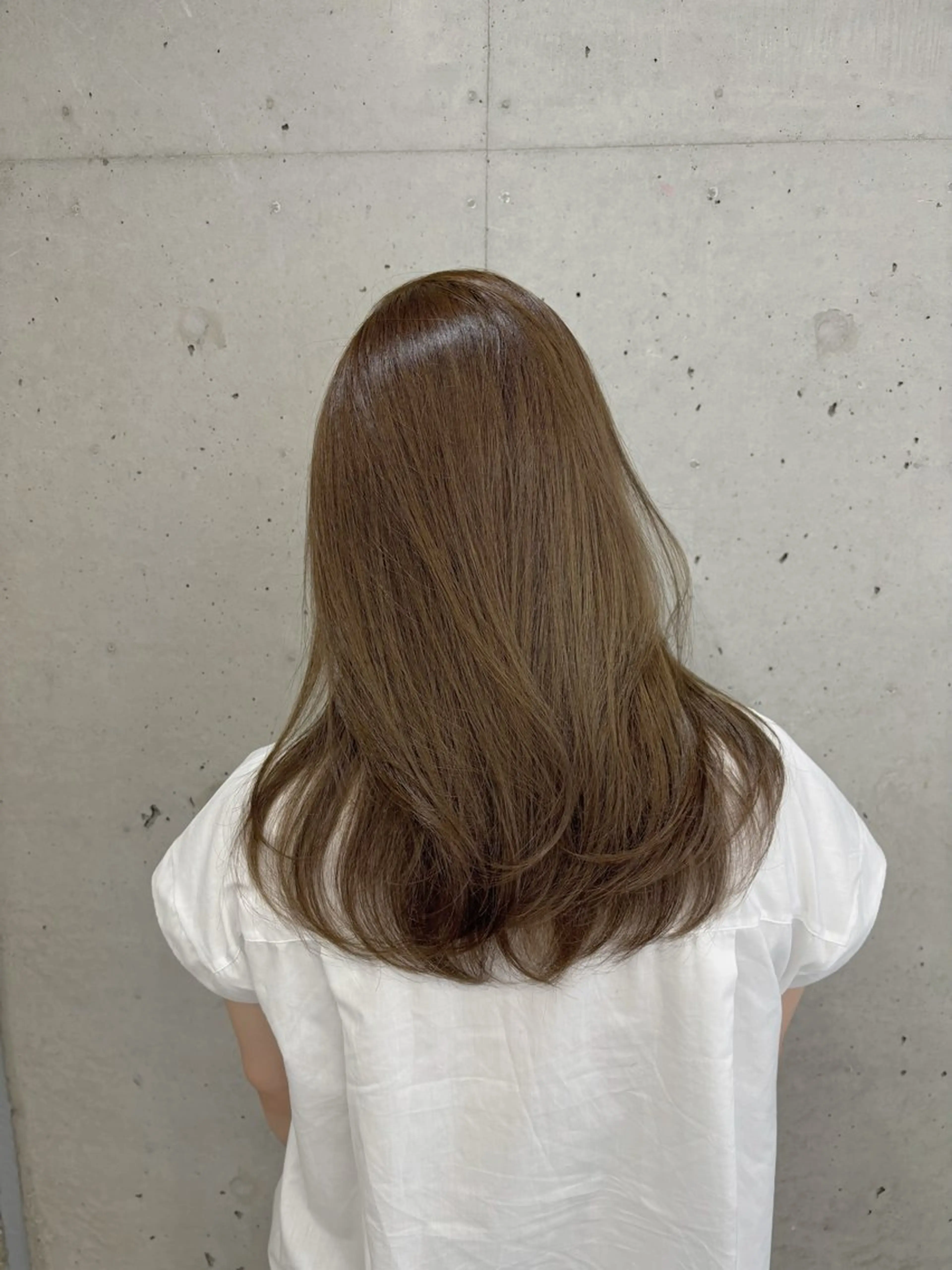 『人気No.3』似合わせカット＋艶髪カラー¥5500の写真