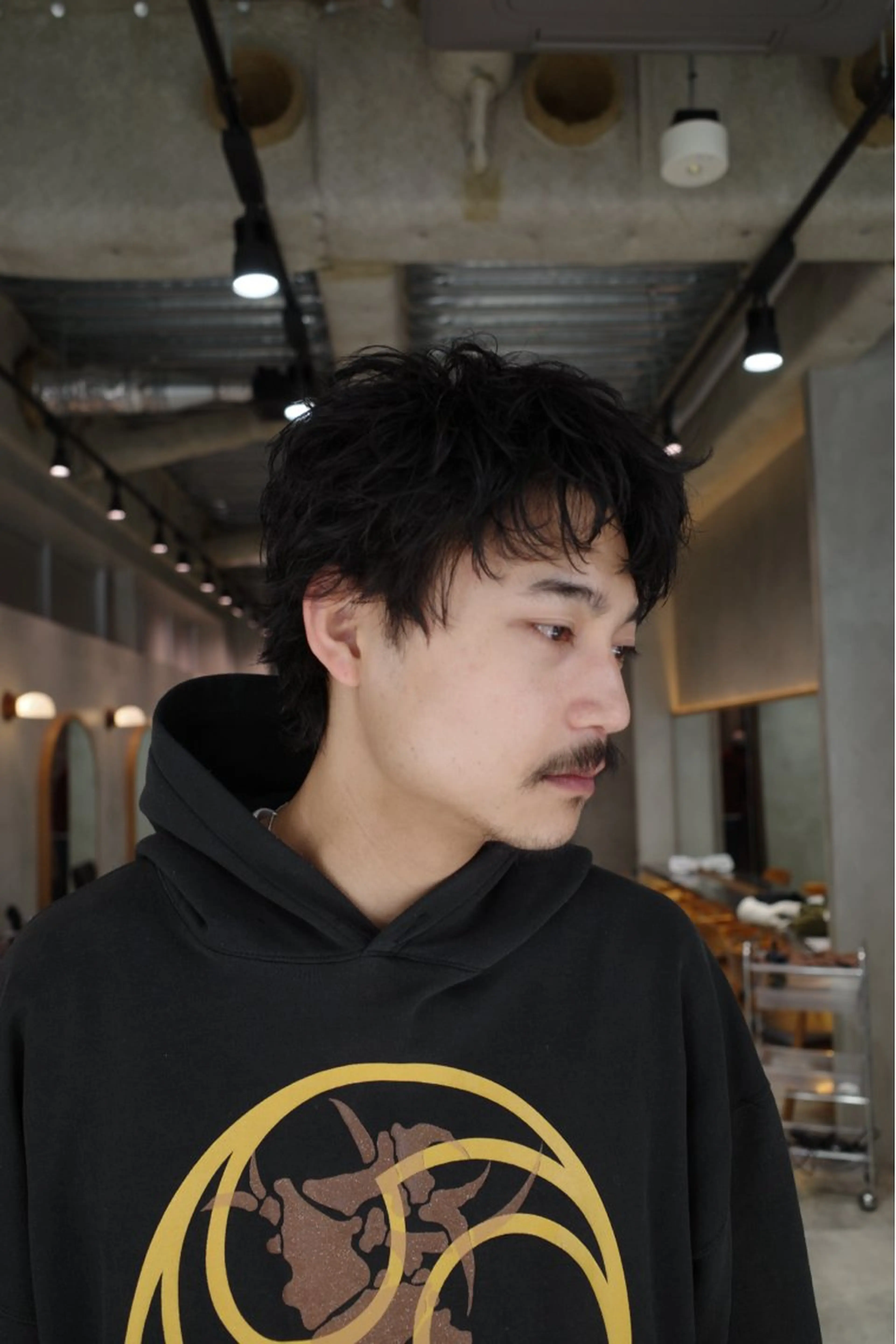 ショート パーマ カット パーマ 八原 良来のヘアスタイル