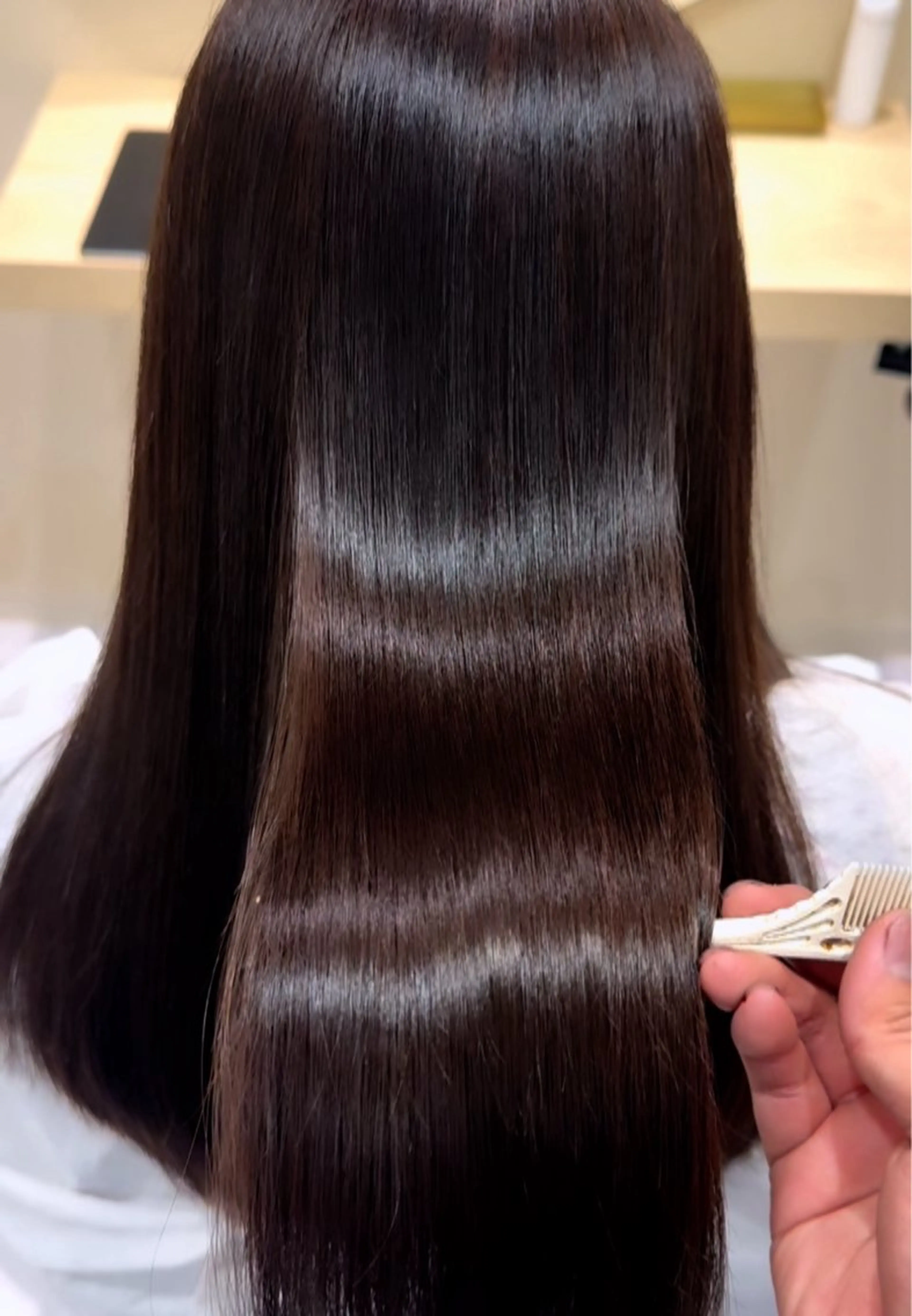 ケアカラー+5ステップトリートメント超音波付き‼️選べる香りのアロマスパ付きの写真