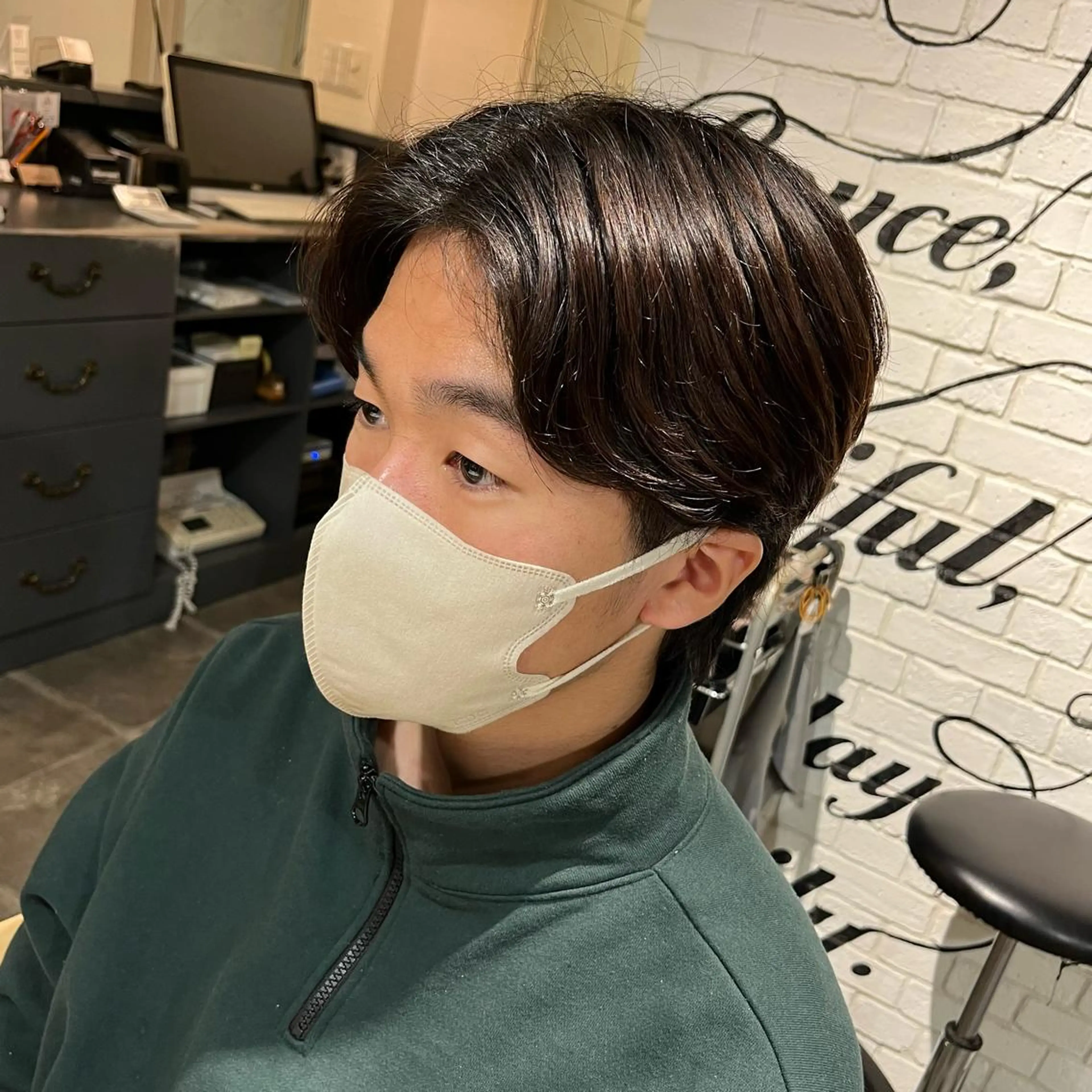 ミディアム メンズ カット 🫟メンズスタイル 特化型マナ🫟のヘアスタイル