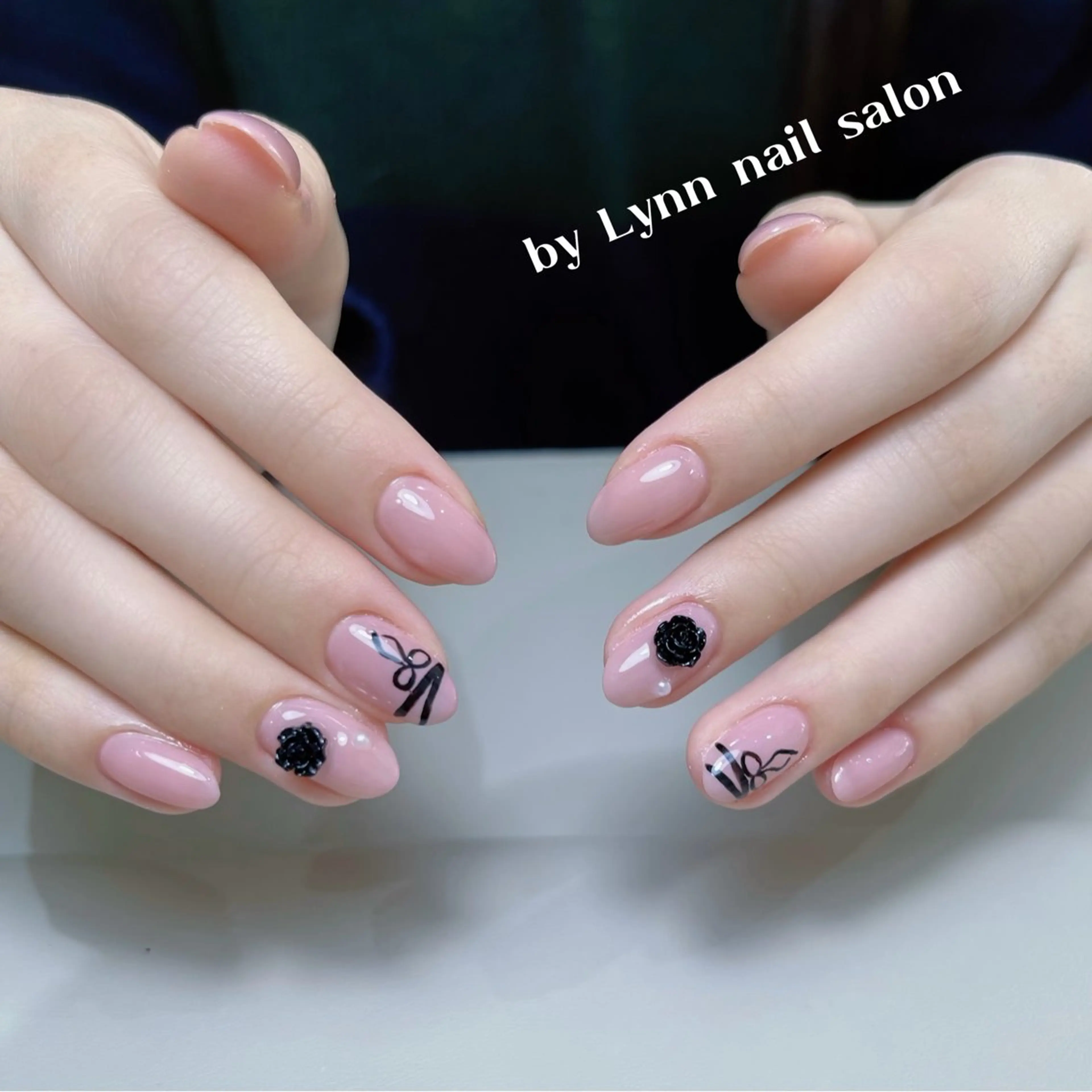 ネイル 韓国ネイル 春ネイル ハンドネイル Lynn nail所属・Lynn nail 研修のネイルデザイン