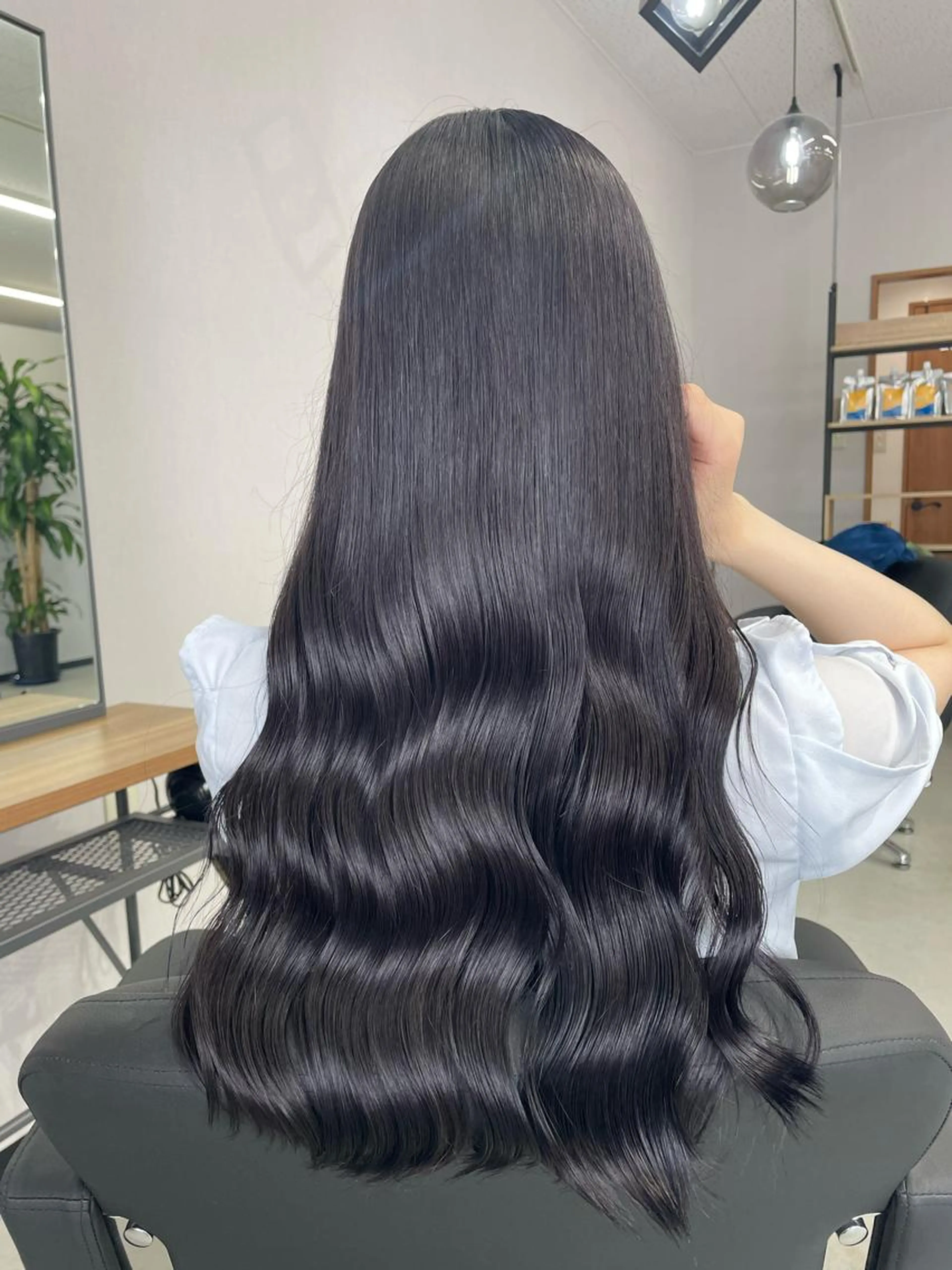 💫ご新規様限定💫グロスカラー•高濃度ケラチントリートメント💕【髪質改善】の写真