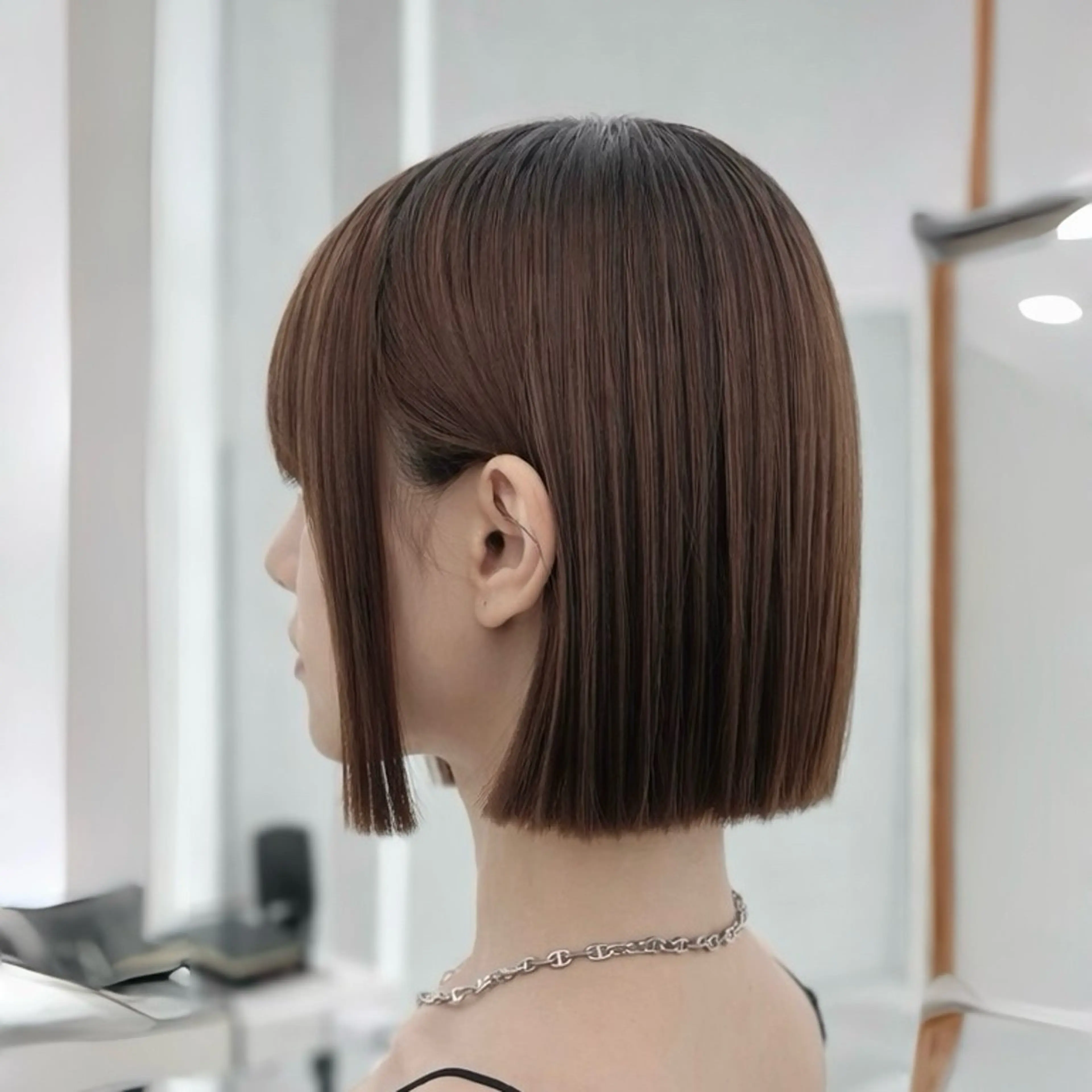 ショート 切りっぱなしボブ ボブ 《期間限定無料》ボブ カット✂️/表参道のヘアスタイル