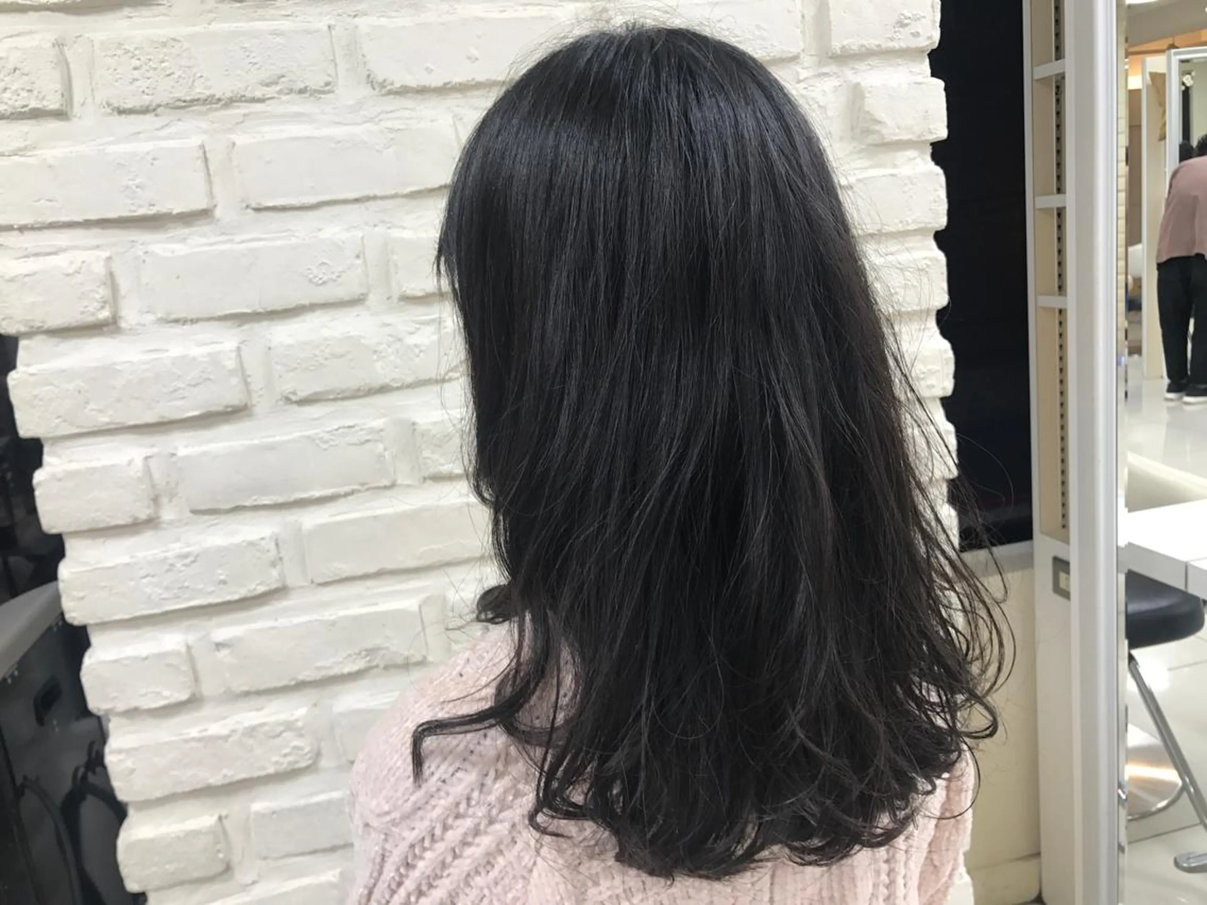 ロング パーマ 【暖色カラー特化】 中山由梨のヘアスタイル