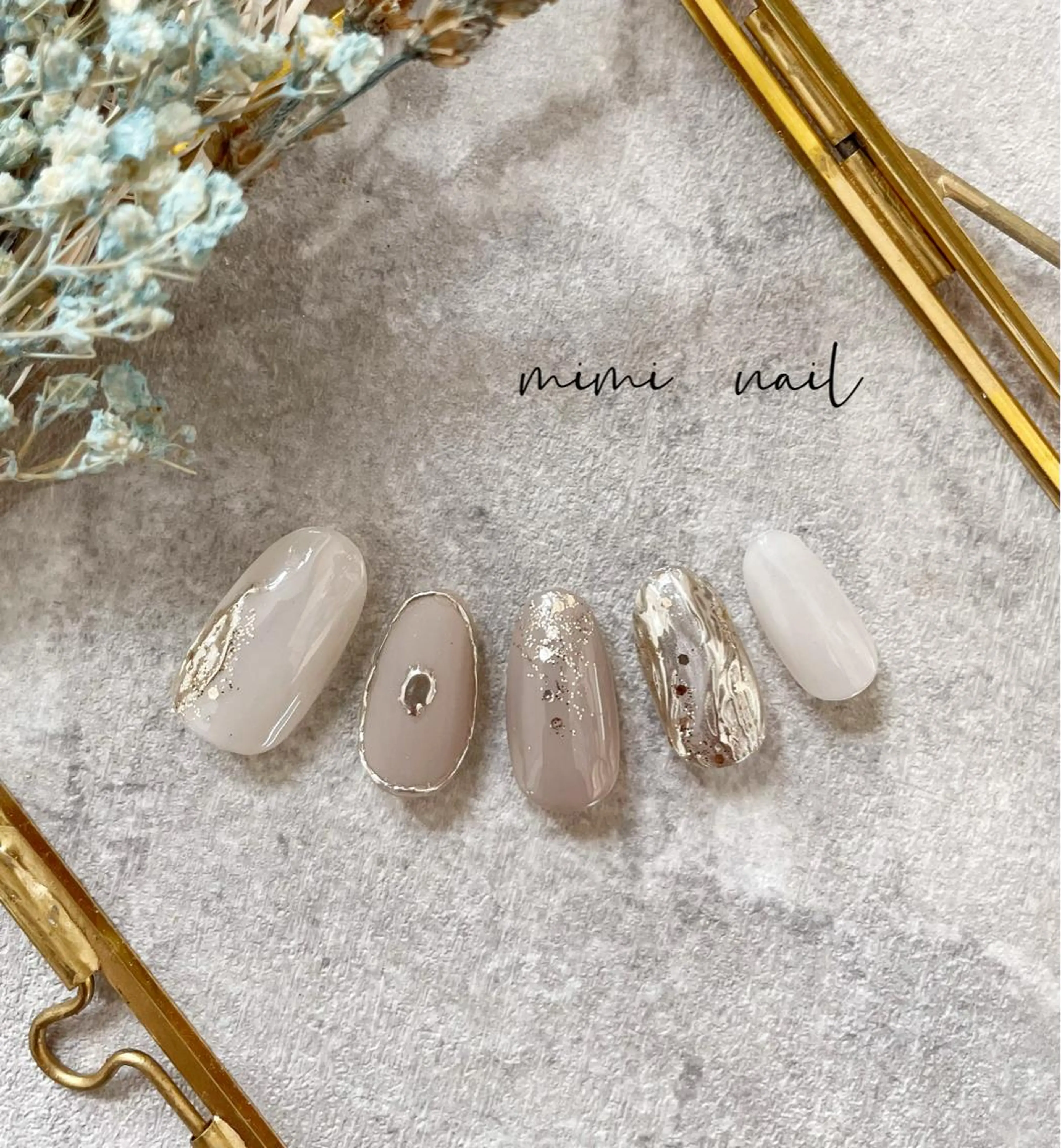 ネイル ハンドネイル mimi nailのネイルデザイン