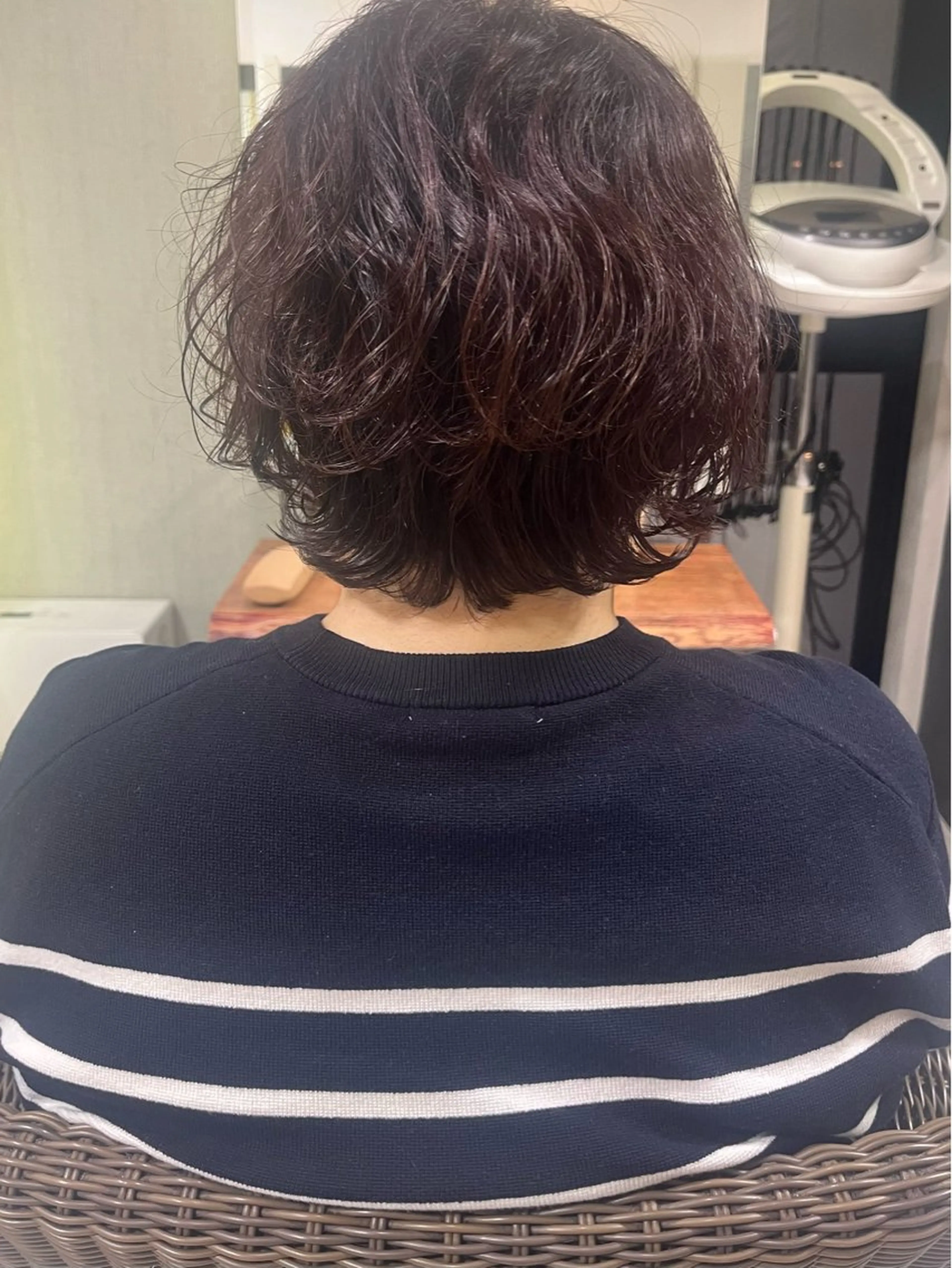 ショート くせ毛 ヘアカラー ママ美容師 ＊ヒマワリのヘアスタイル
