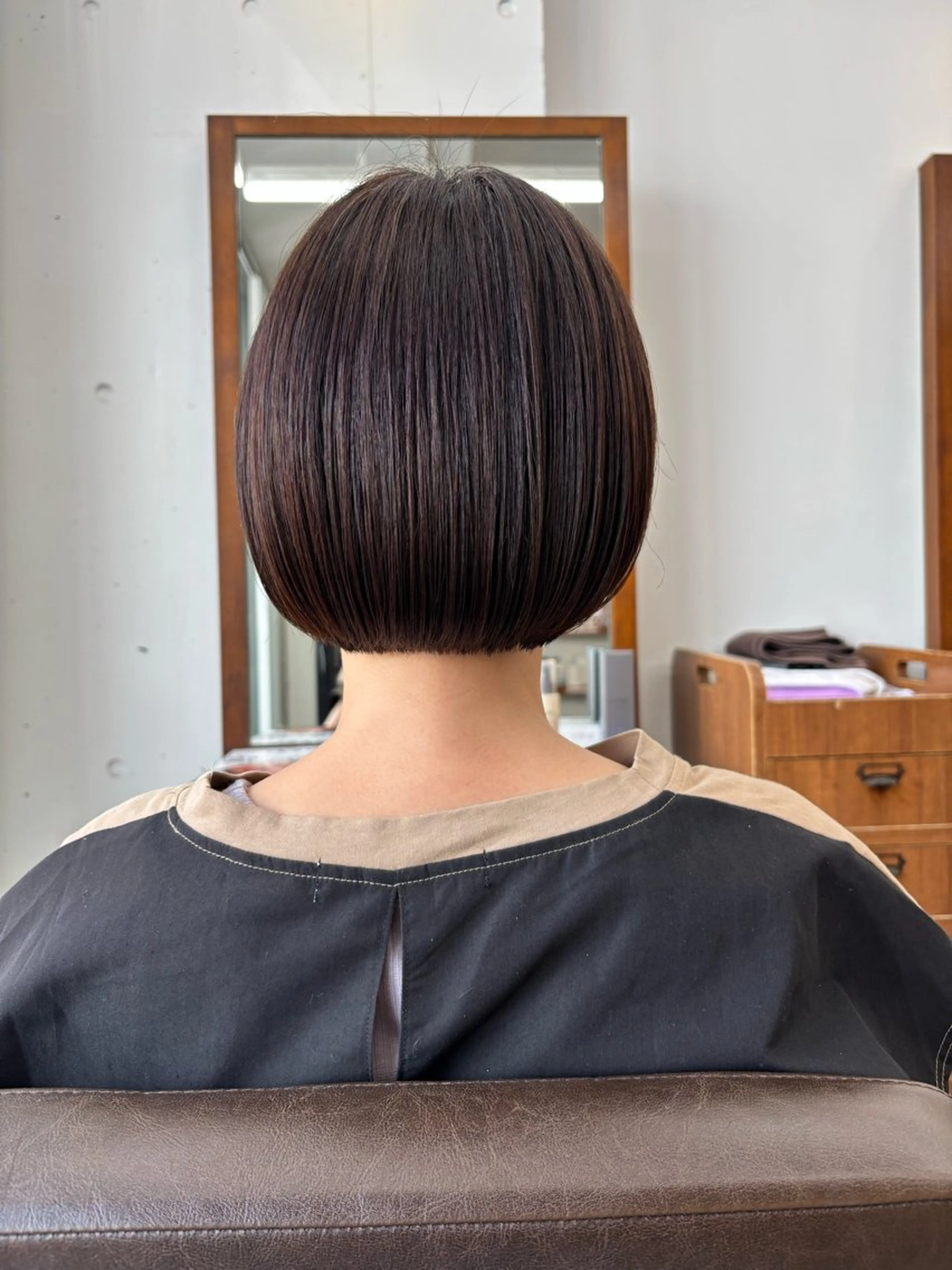ショート ボブ みぞぐち じゅりのヘアスタイル