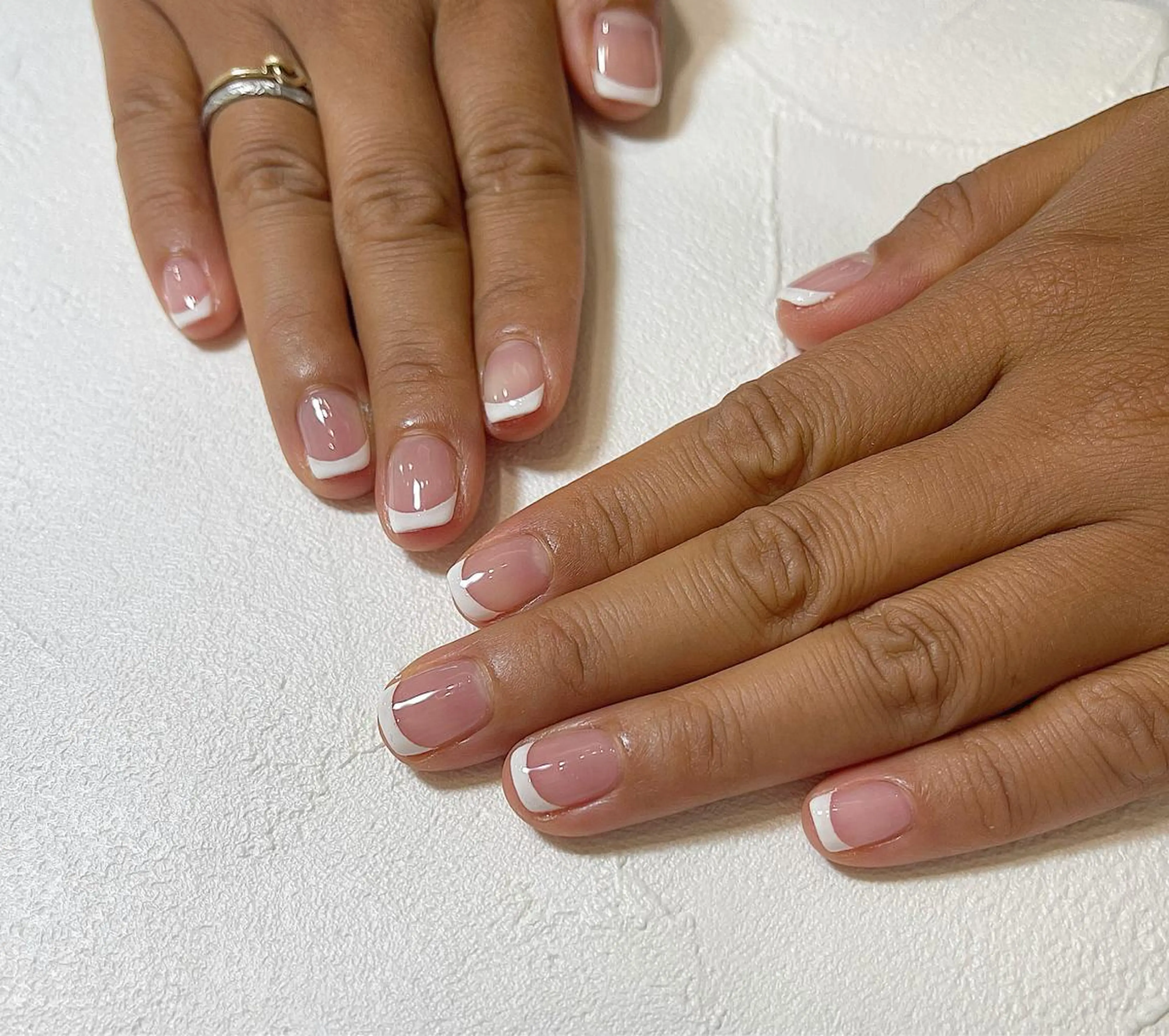 ネイル フレンチネイル よねだ ゆうらのネイルデザイン