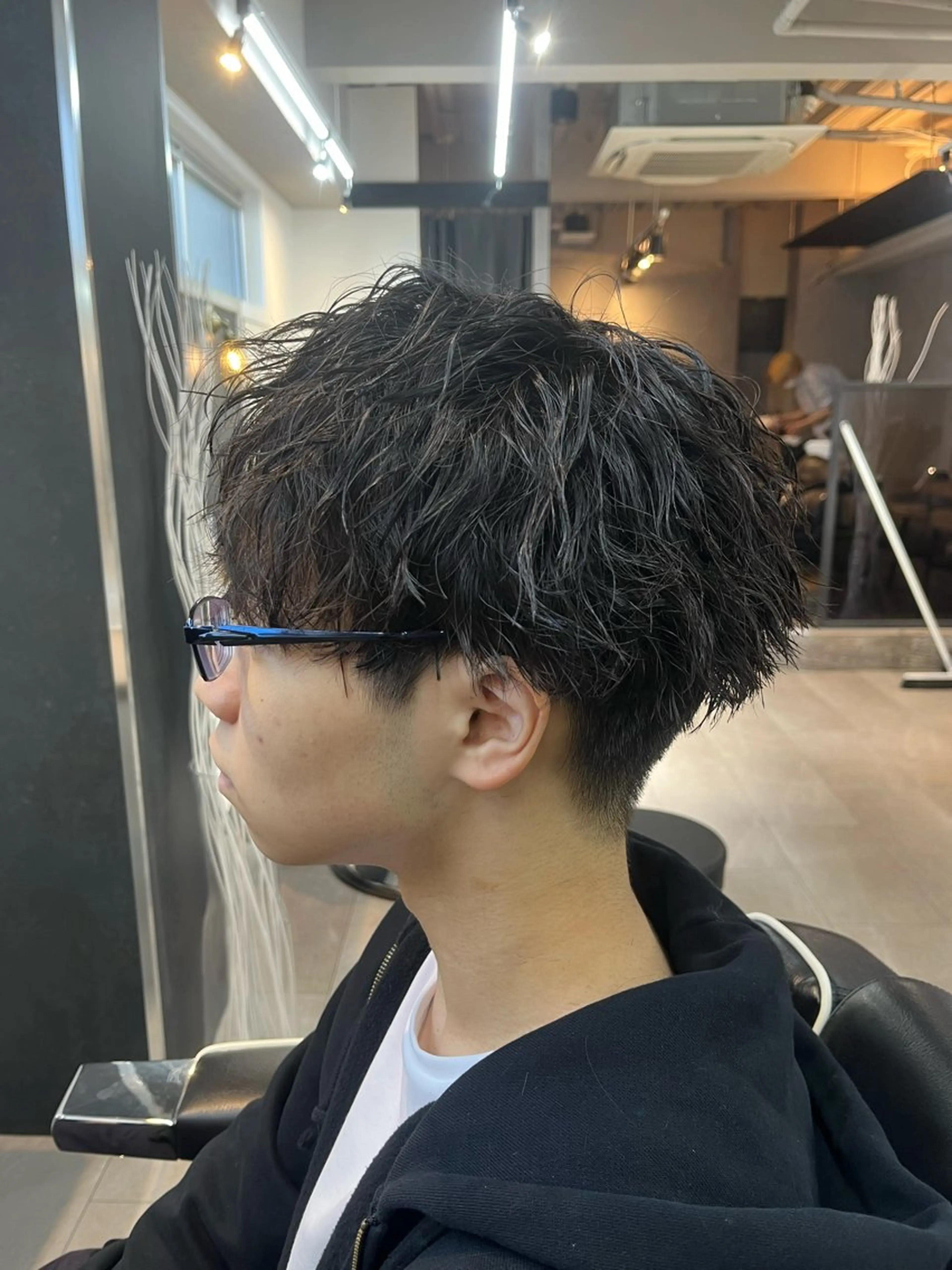 メンズ カット 直毛改善特化美容師/ 大森雄貴のヘアスタイル