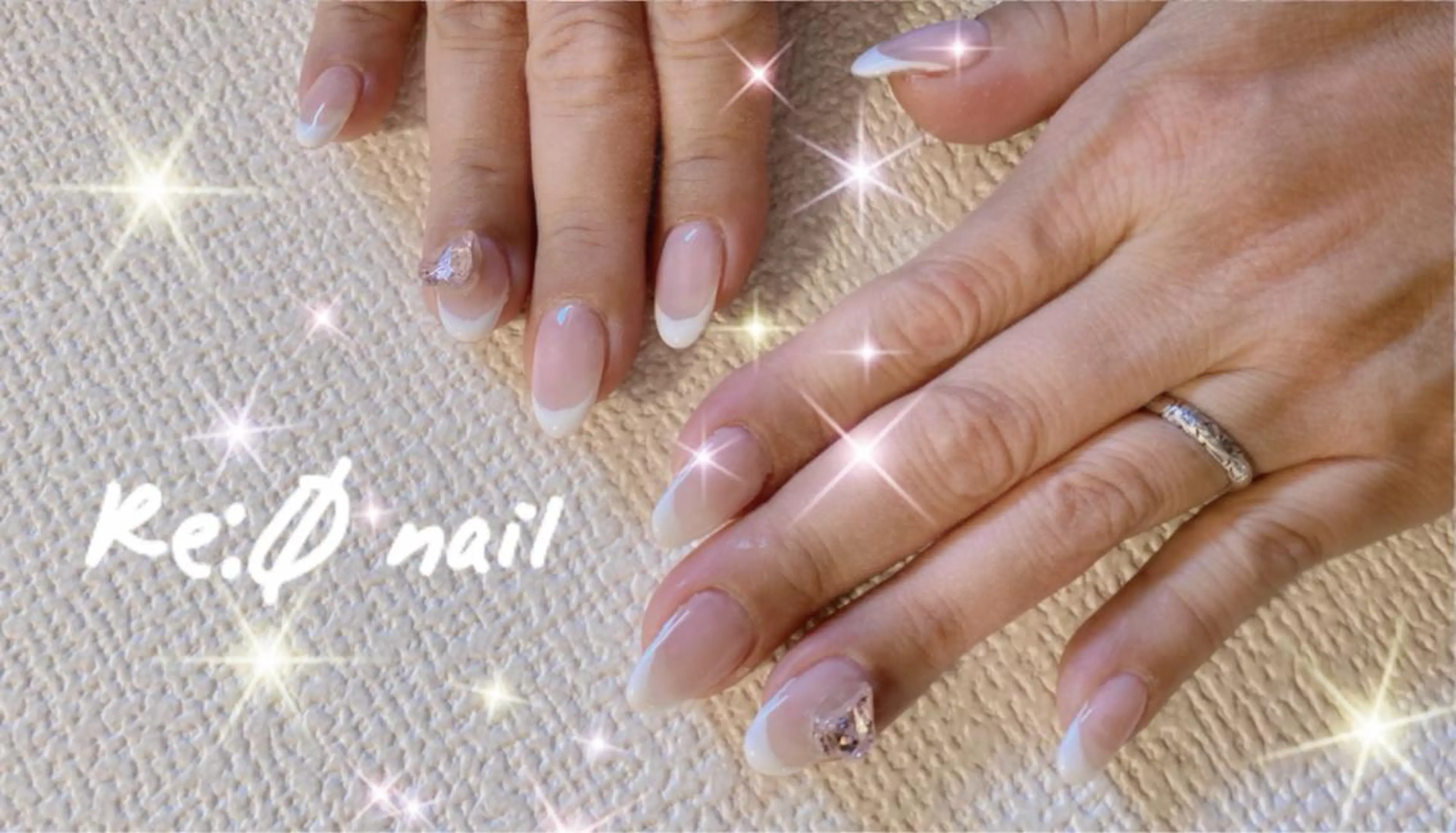 ネイル ハンドネイル Re:Ø nail 🩵TSUJIのネイルデザイン
