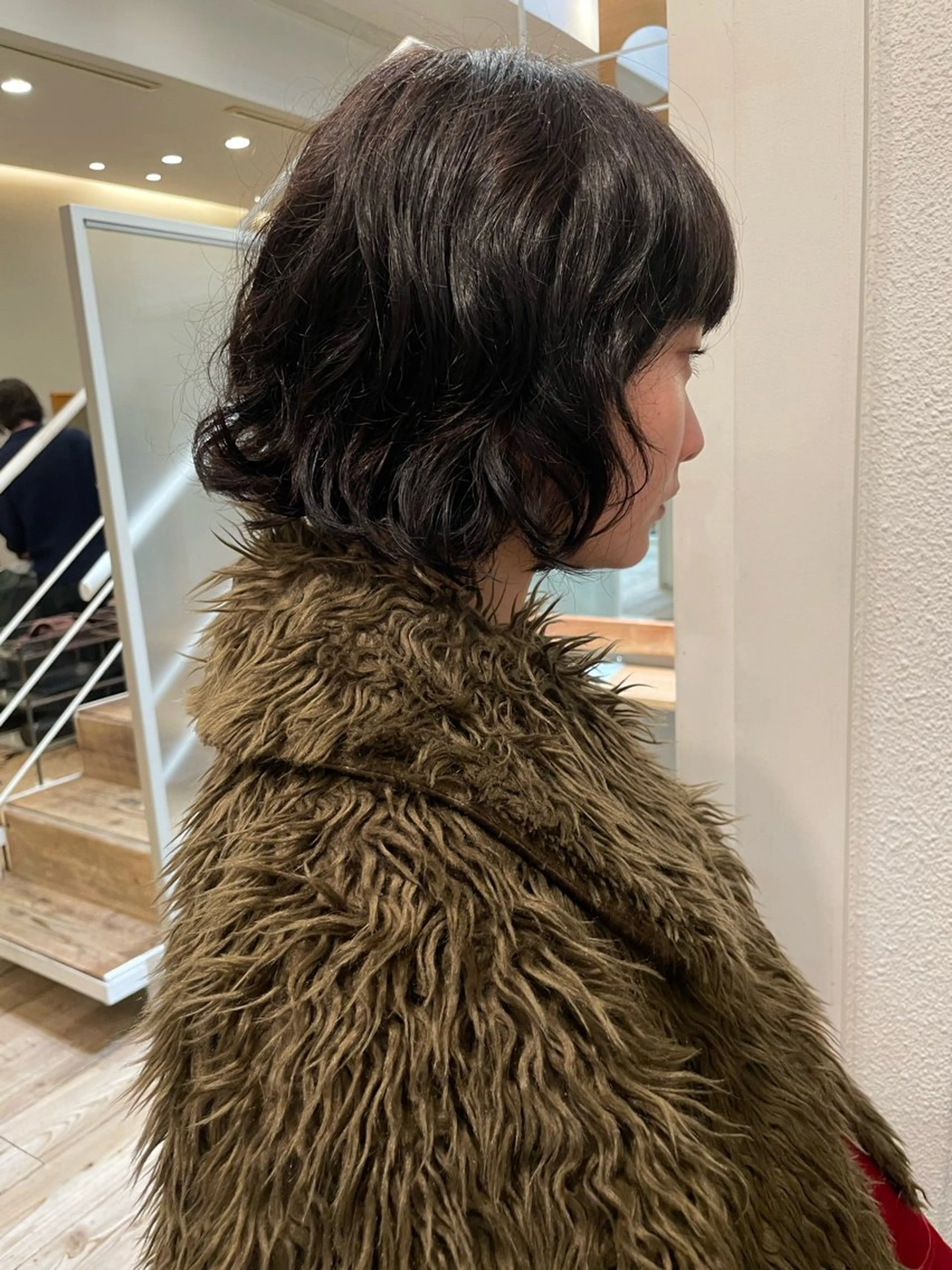 ミディアム カット パーマ トリートメント 🍁ロングパーマドラ イパーマ🍁陸来のヘアスタイル