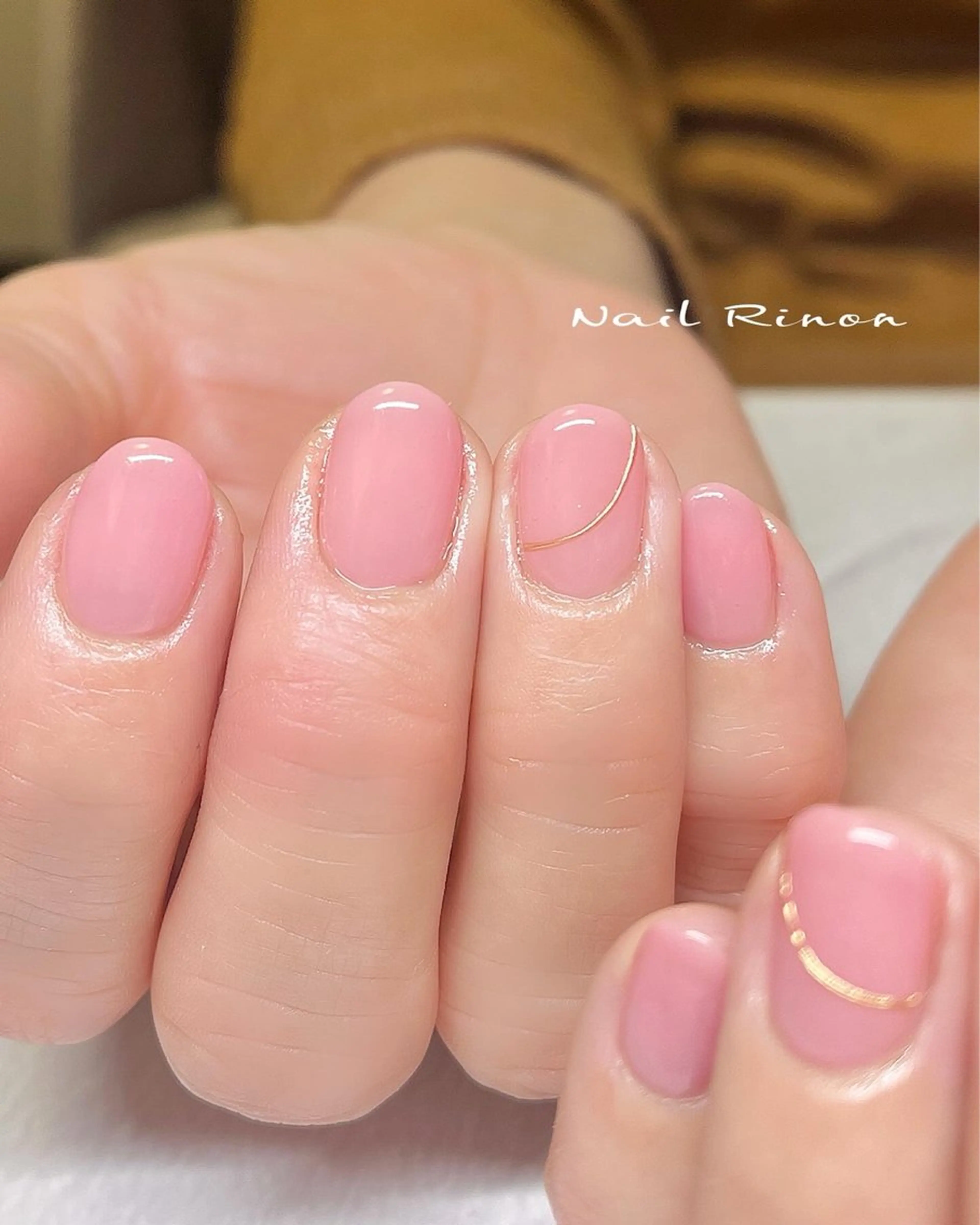 ネイル 桜ネイル ハンドネイル Nail Rinonのネイルデザイン