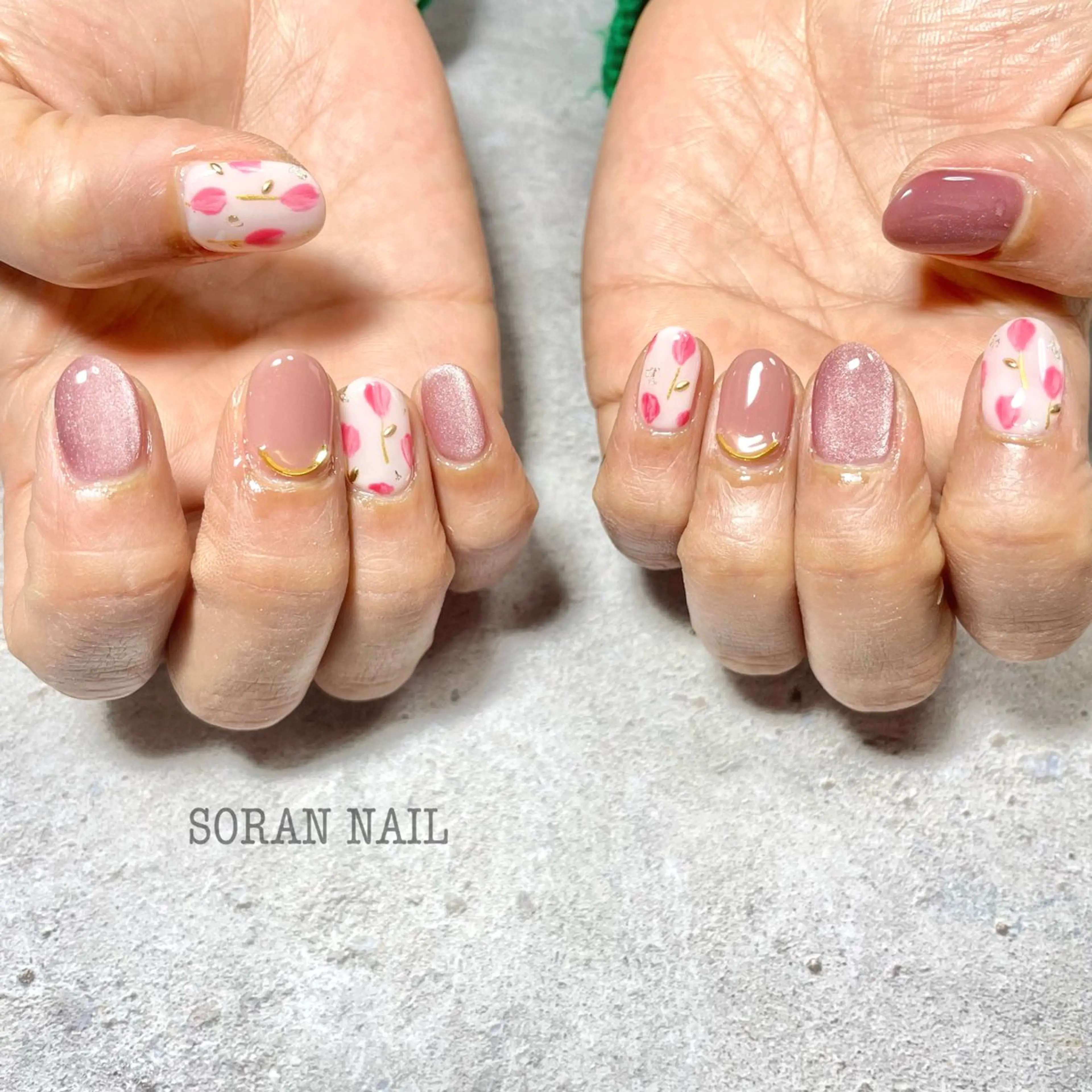 ネイル ハンドネイル soran nailのネイルデザイン