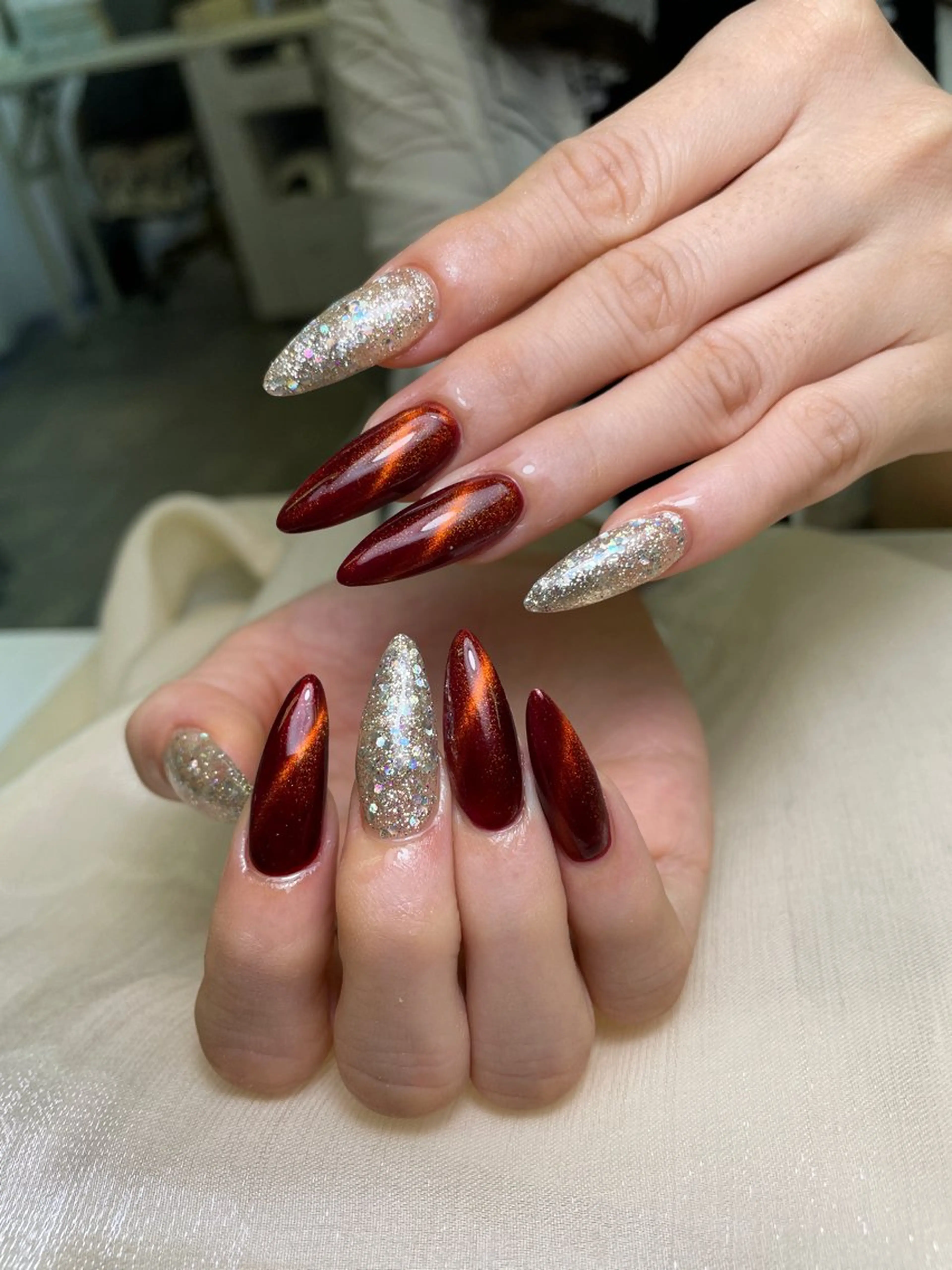 ネイル ハンドネイル 💅ネイル✨ プリンセスのネイルデザイン