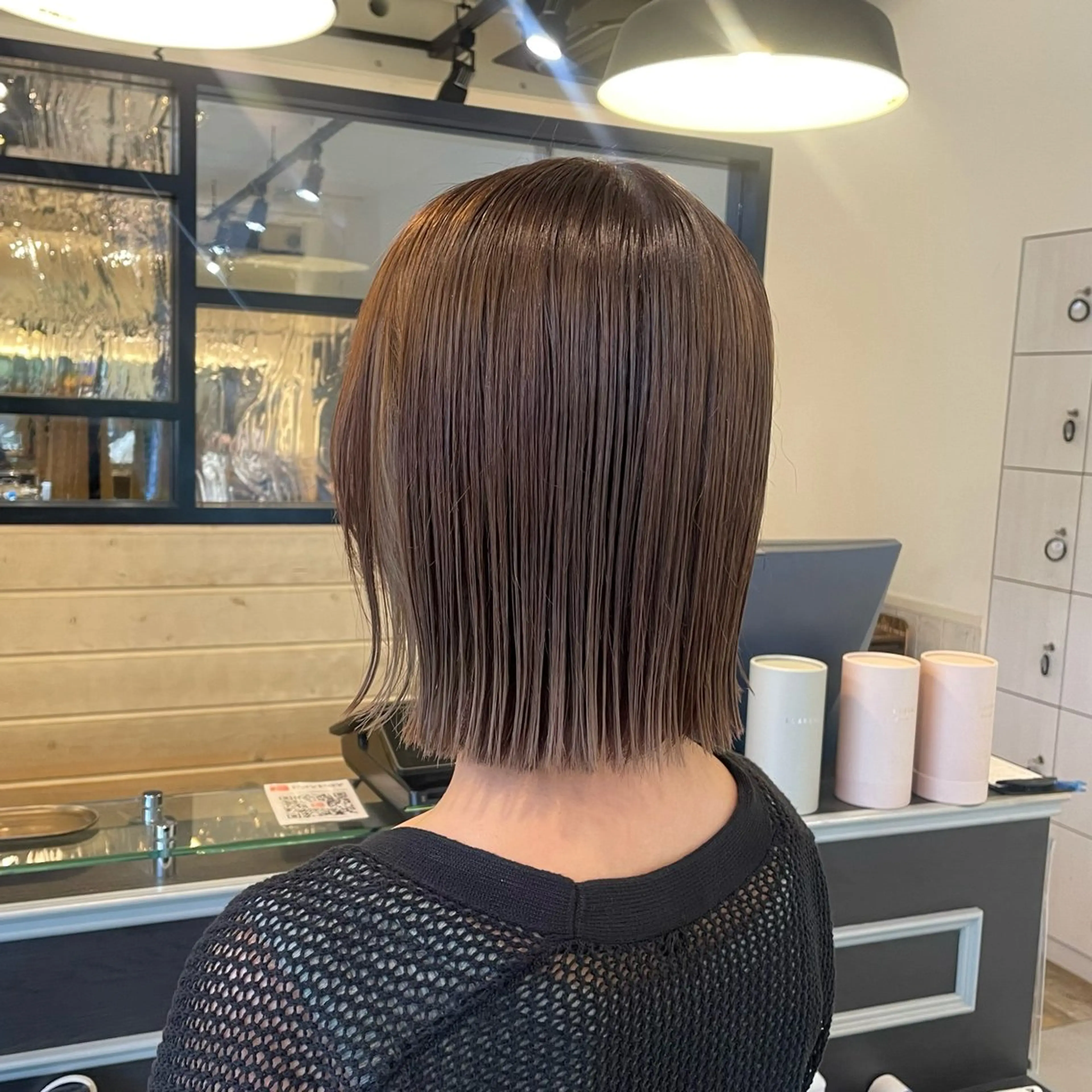 ショート カラー スナコザワ レナのヘアスタイル