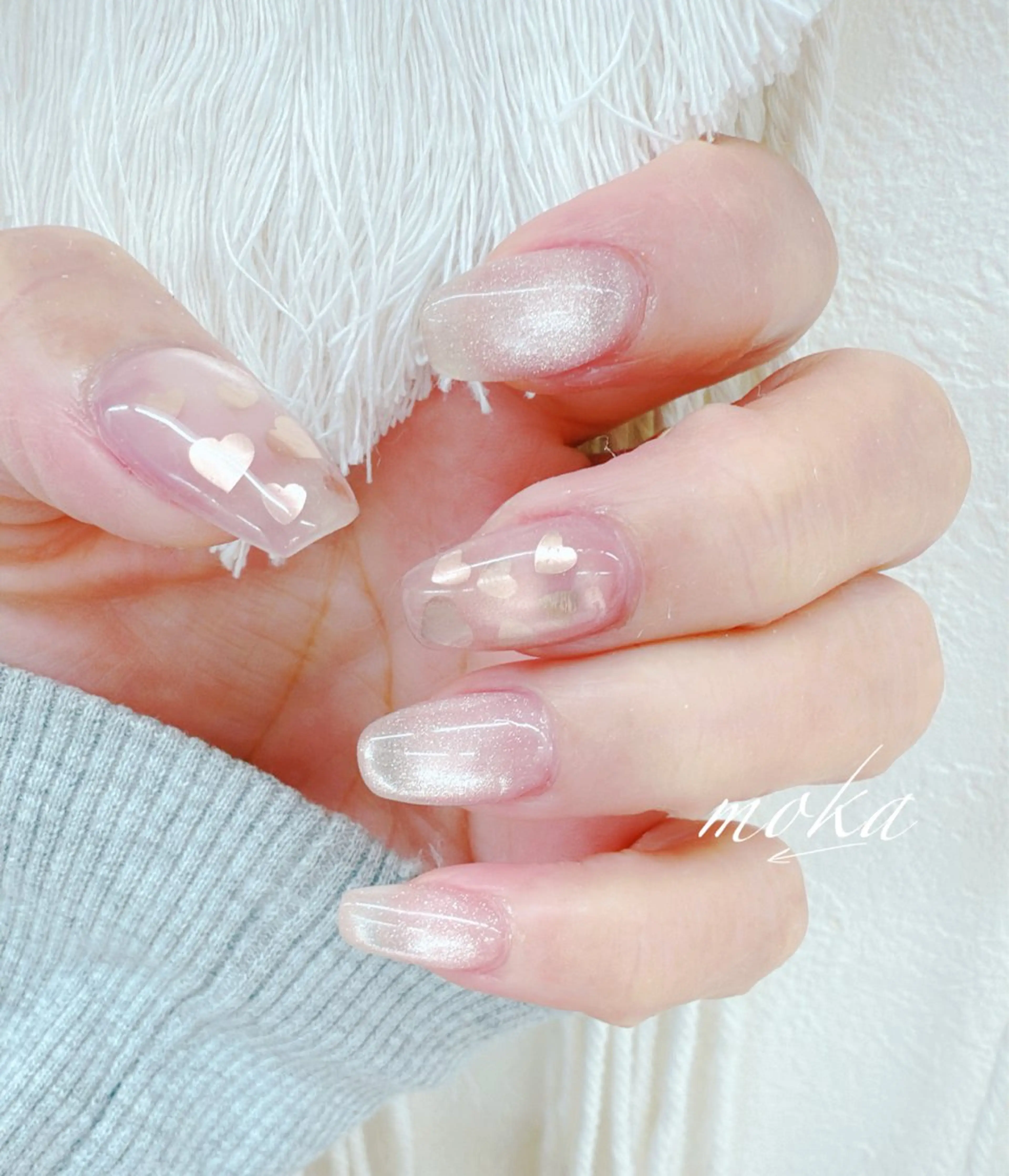 ネイル ハンドネイル ハンドケア 胡蝶蘭レディースサロ ンNailMOKAのネイルデザイン